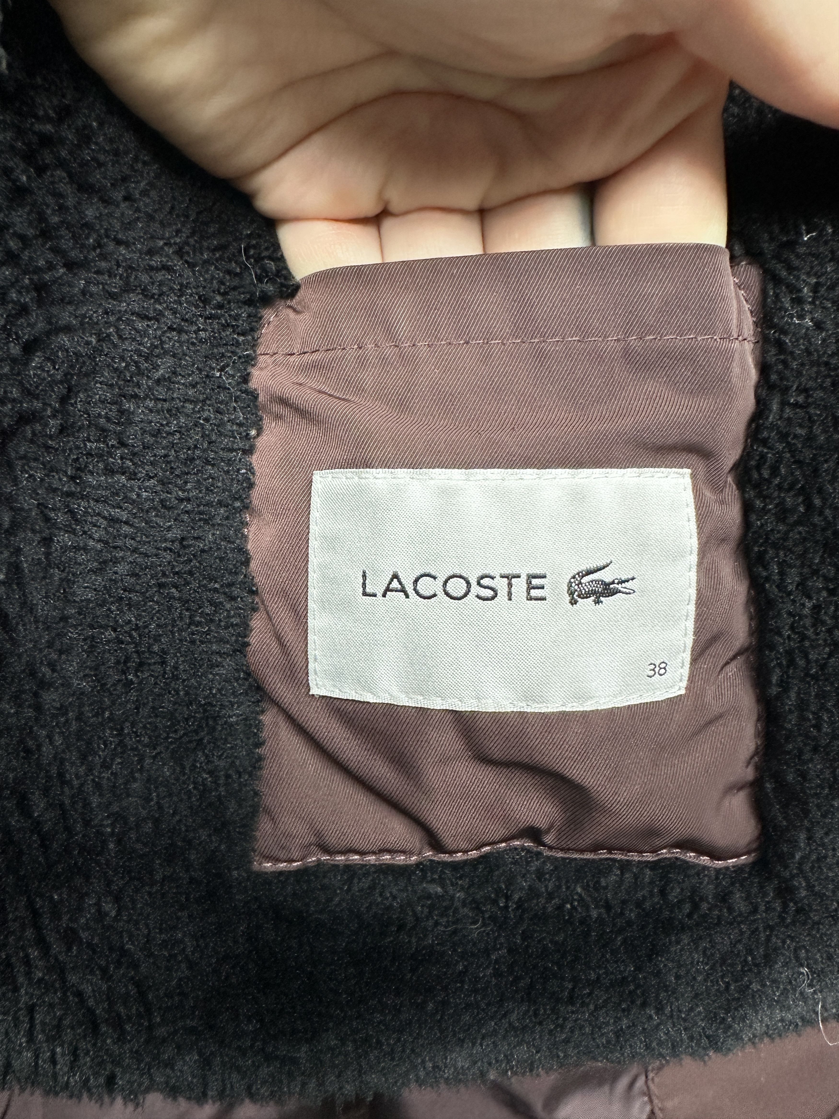 Lacoste Lacoste Womens 3 in 1 Jacket with removable lining Size S / US 4 / IT 40 - 8 Thumbnail