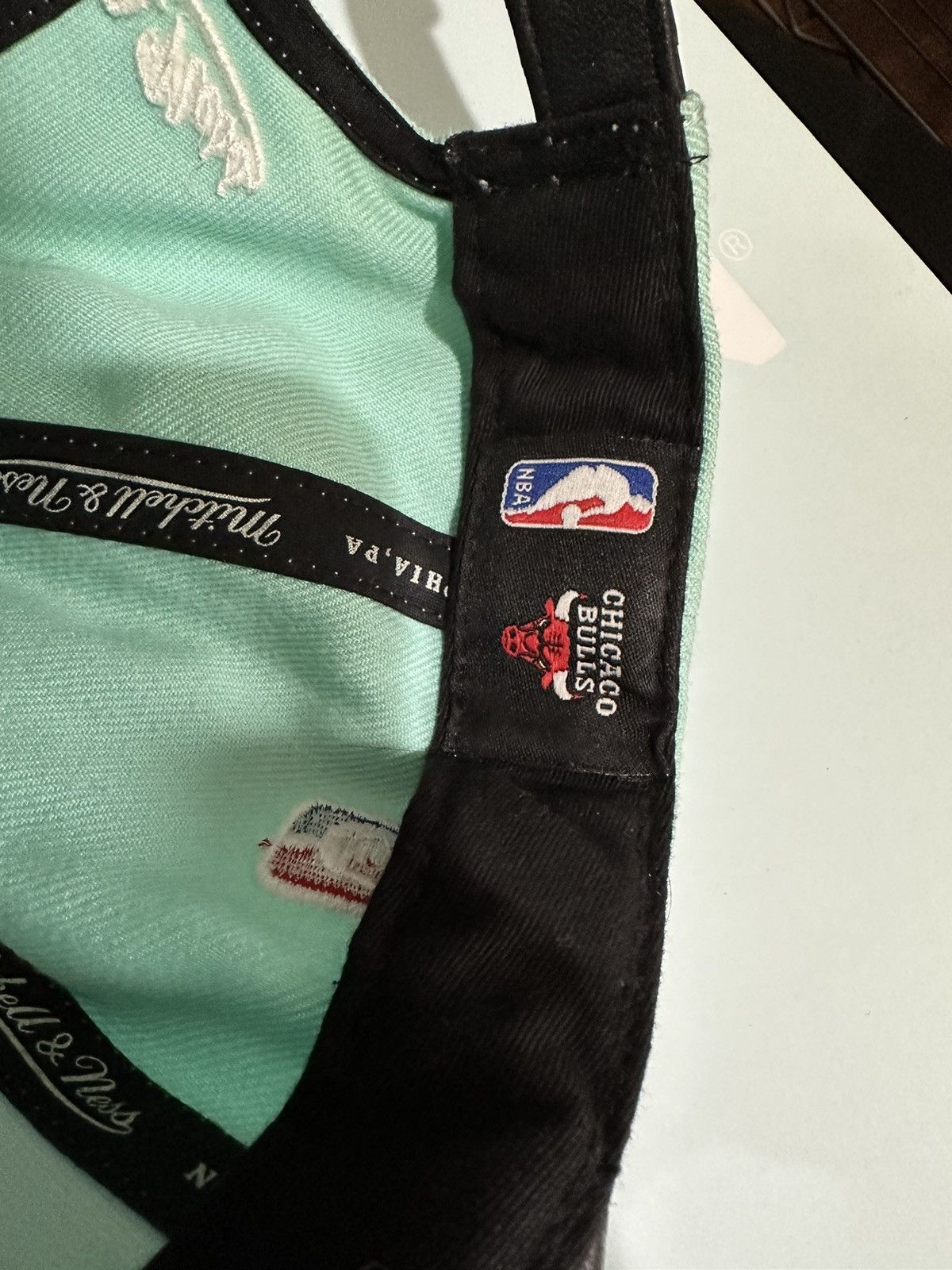 Just Don Just Don x Mitchell & Ness Chicago Bulls Mint Green Hat Size ONE SIZE - 10 Thumbnail