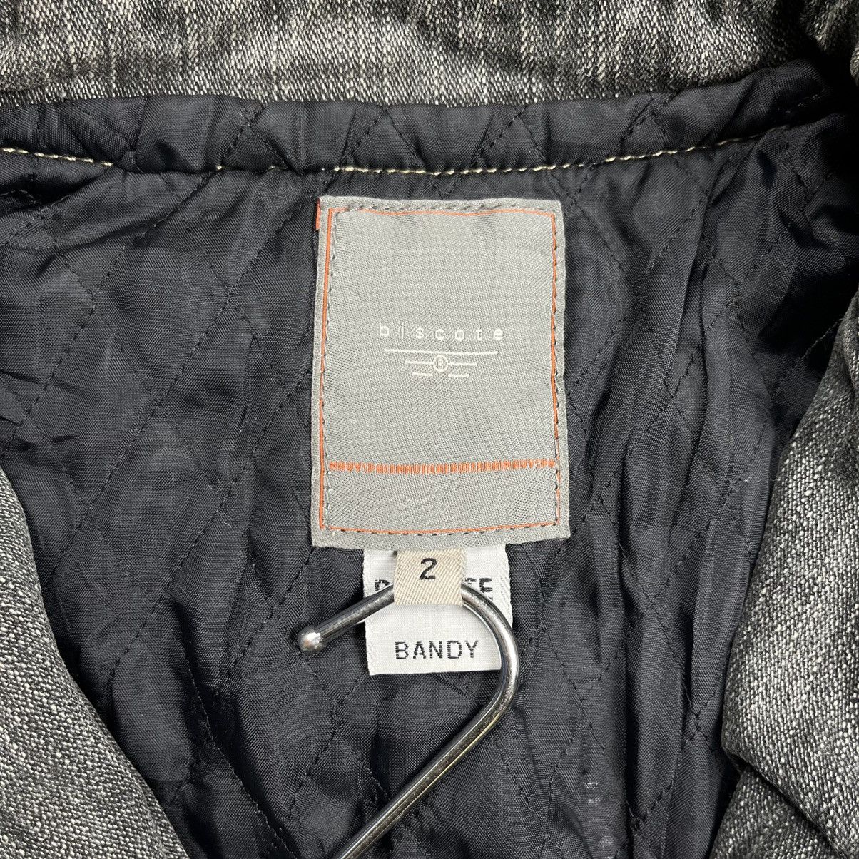 Japanese Brand × Le Grande Bleu (L.G.B.) × Tornado Mart Biscote cropped bondage biker denim jacket Size M / US 6-8 / IT 42-44 - 14 Thumbnail