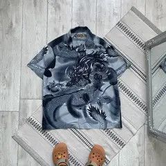 VIBE Gray Vintage Loose Plaid Shirt Size US M / EU 48-50 / 2 - 5 Thumbnail