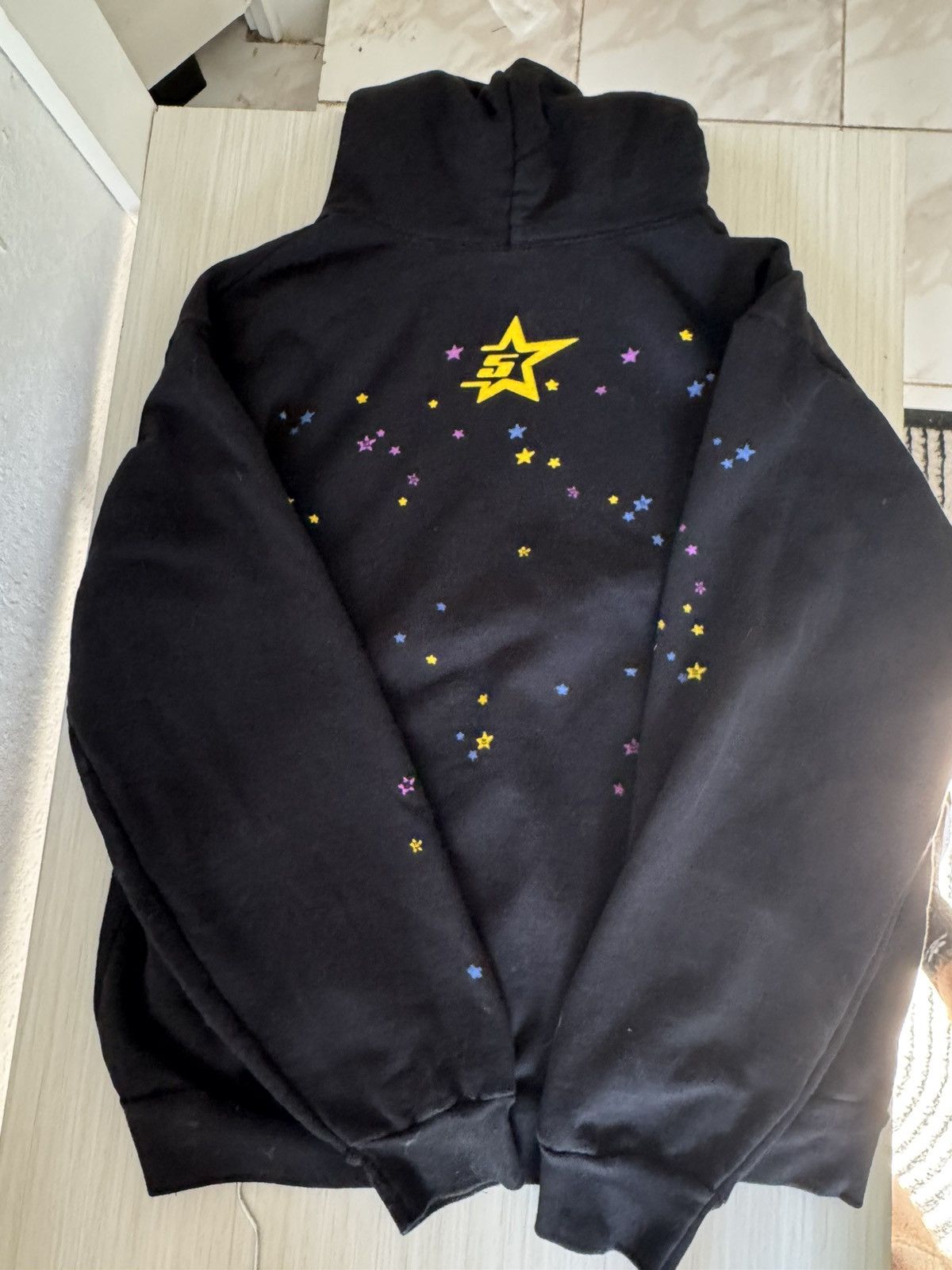 Sp5der L – Sp5der P*NK V2 Hoodie Black – Authentic Size US L / EU 52-54 / 3 - 2 Thumbnail