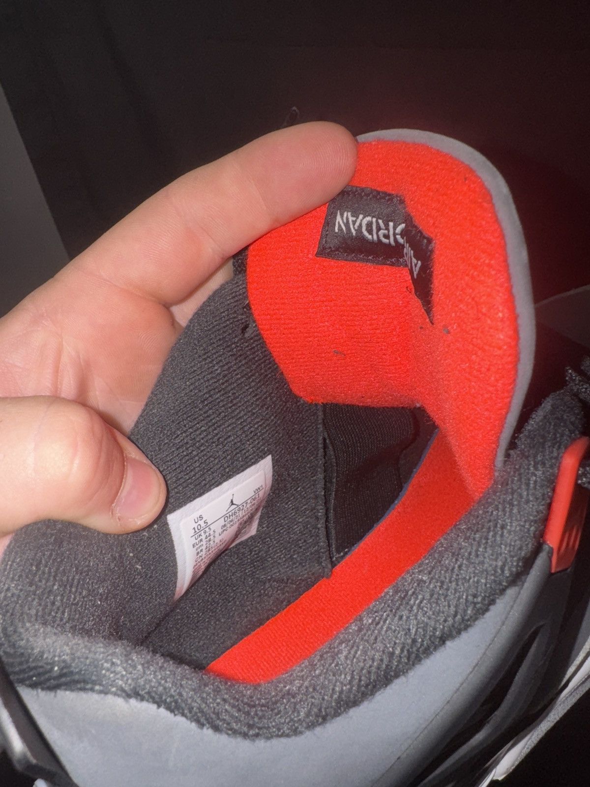 Jordan Brand Jordan 4 Retro Infrared Size US 10.5 / EU 43-44 - 5 Thumbnail