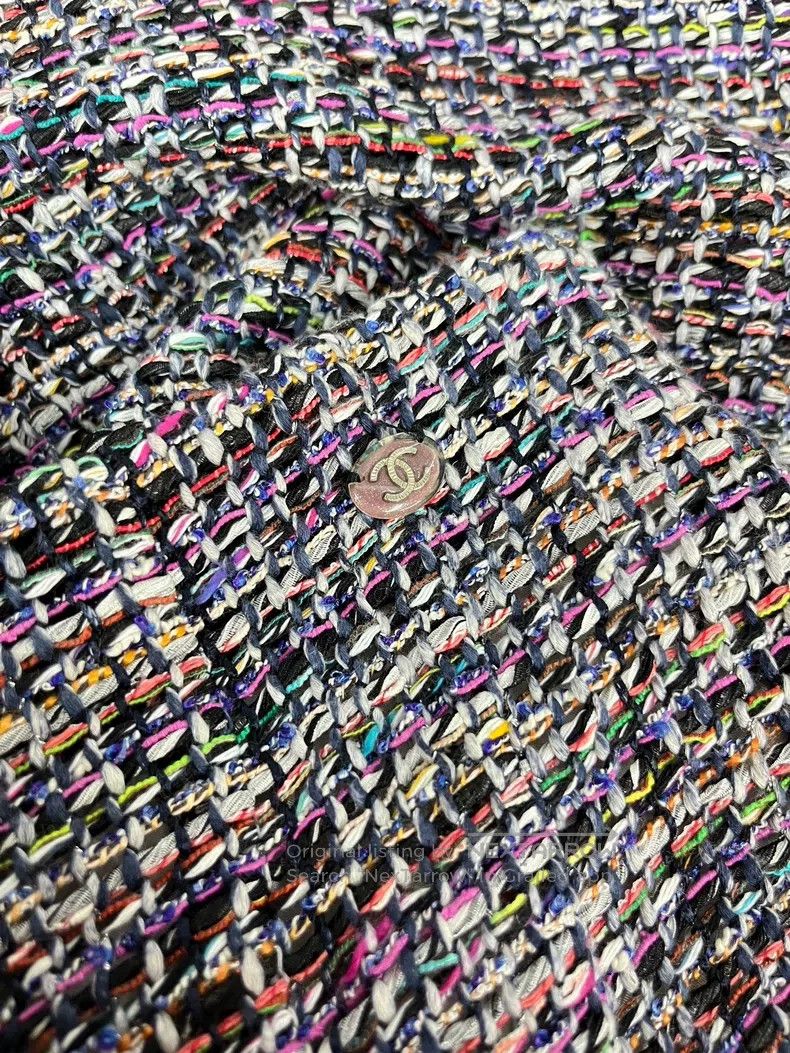 Chanel Chanel Colourful tweed woven wide-leg trousers Size 25" / US 0 / IT 36 - 4 Thumbnail