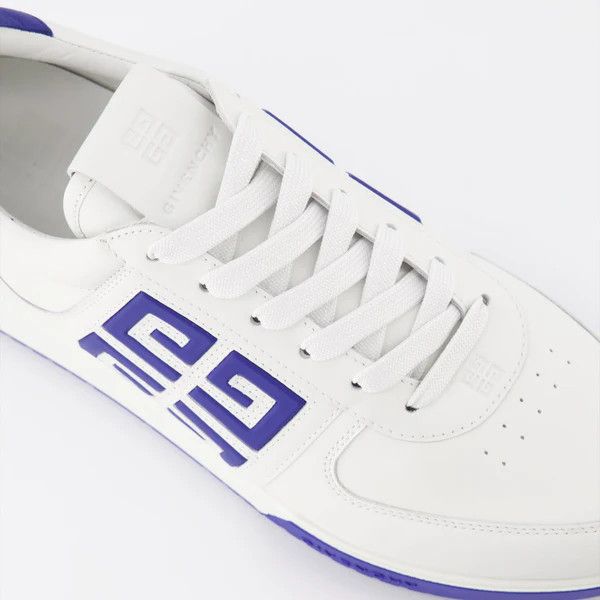 Givenchy o1srvl11e1224 G4 Sneaker in White/Blue Size US 12 / EU 45 - 4 Thumbnail