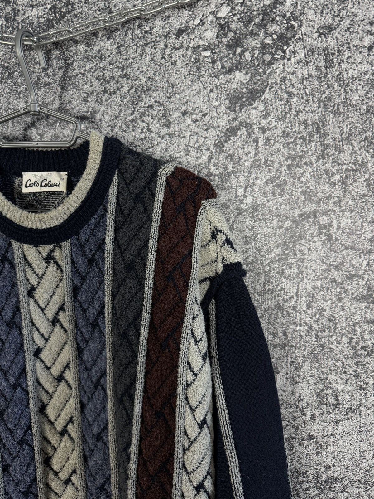 Carlo Colucci Carlo Colucci Vintage Sweater Wool Designer Pullover Size 52 Size US L / EU 52-54 / 3 - 2 Thumbnail