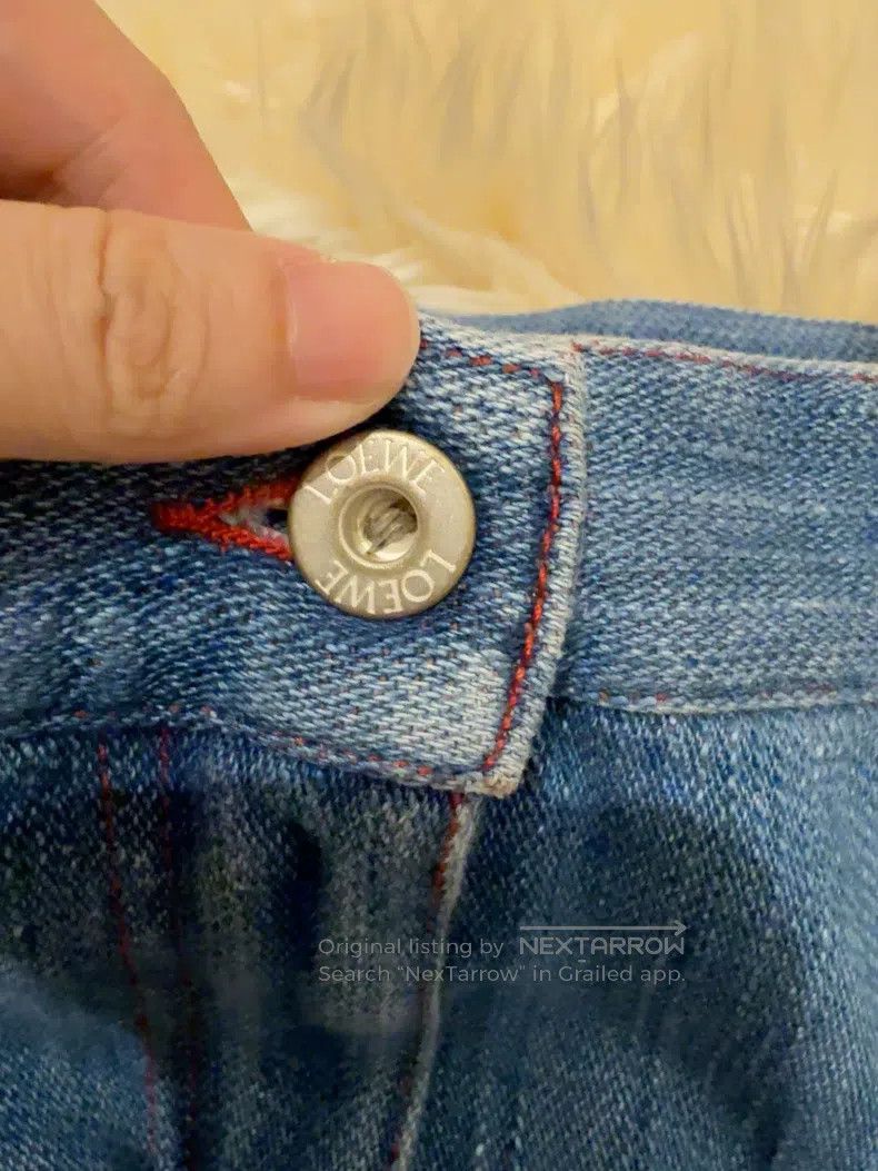 Loewe Loewe Denim Shorts Size 25" / US 0 / IT 36 - 2 Thumbnail