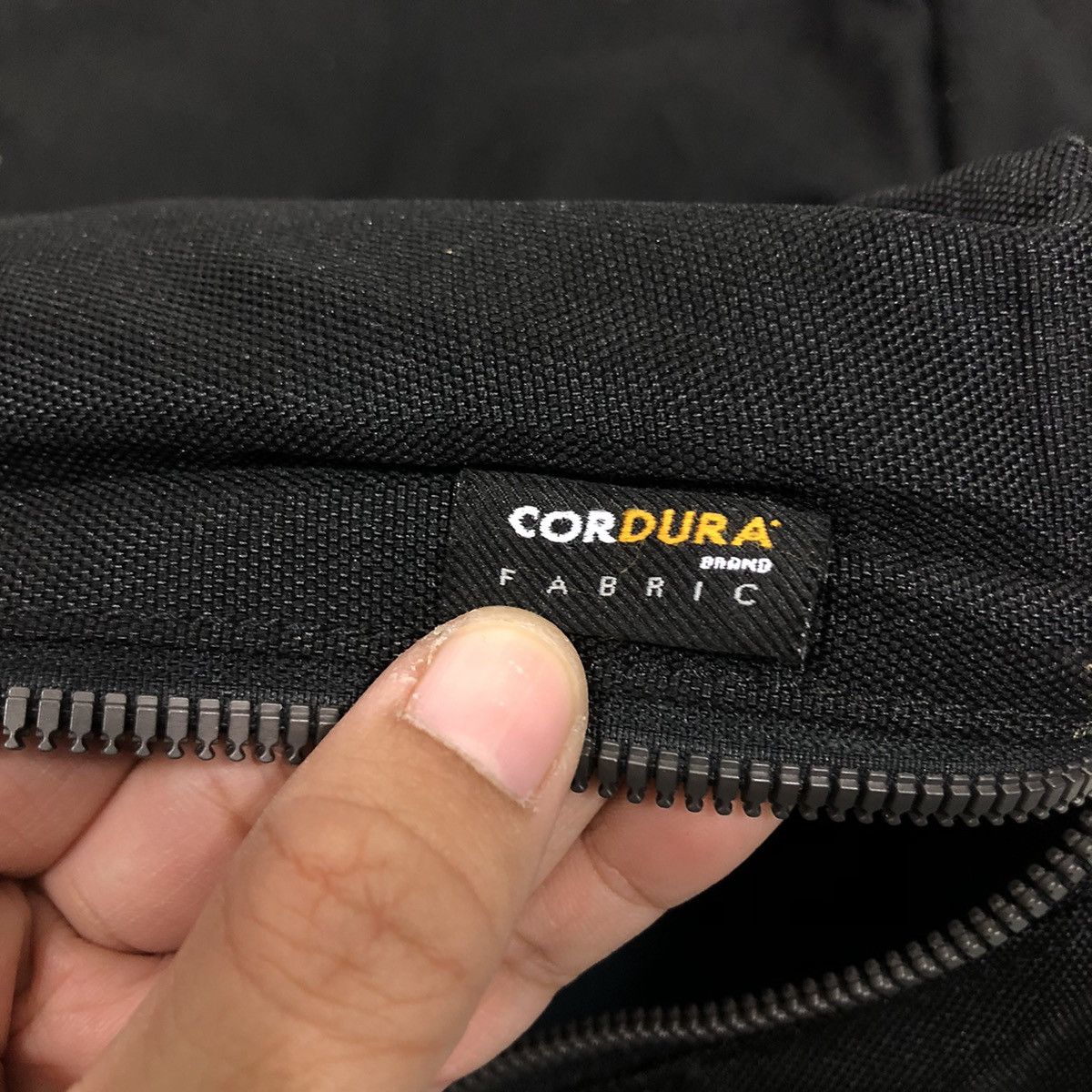 Japanese Brand 📌Rich Black Vintage Multi Use Back Pack Cordura Fabric Size ONE SIZE - 23 Thumbnail