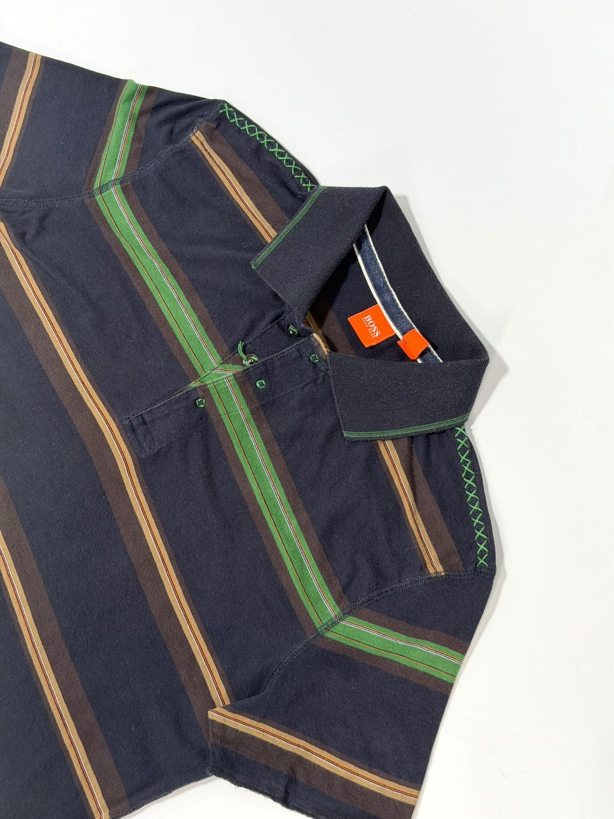 Hugo Boss Hugo Boss Orange Label S/S Polo Size US M / EU 48-50 / 2 - 1 Thumbnail