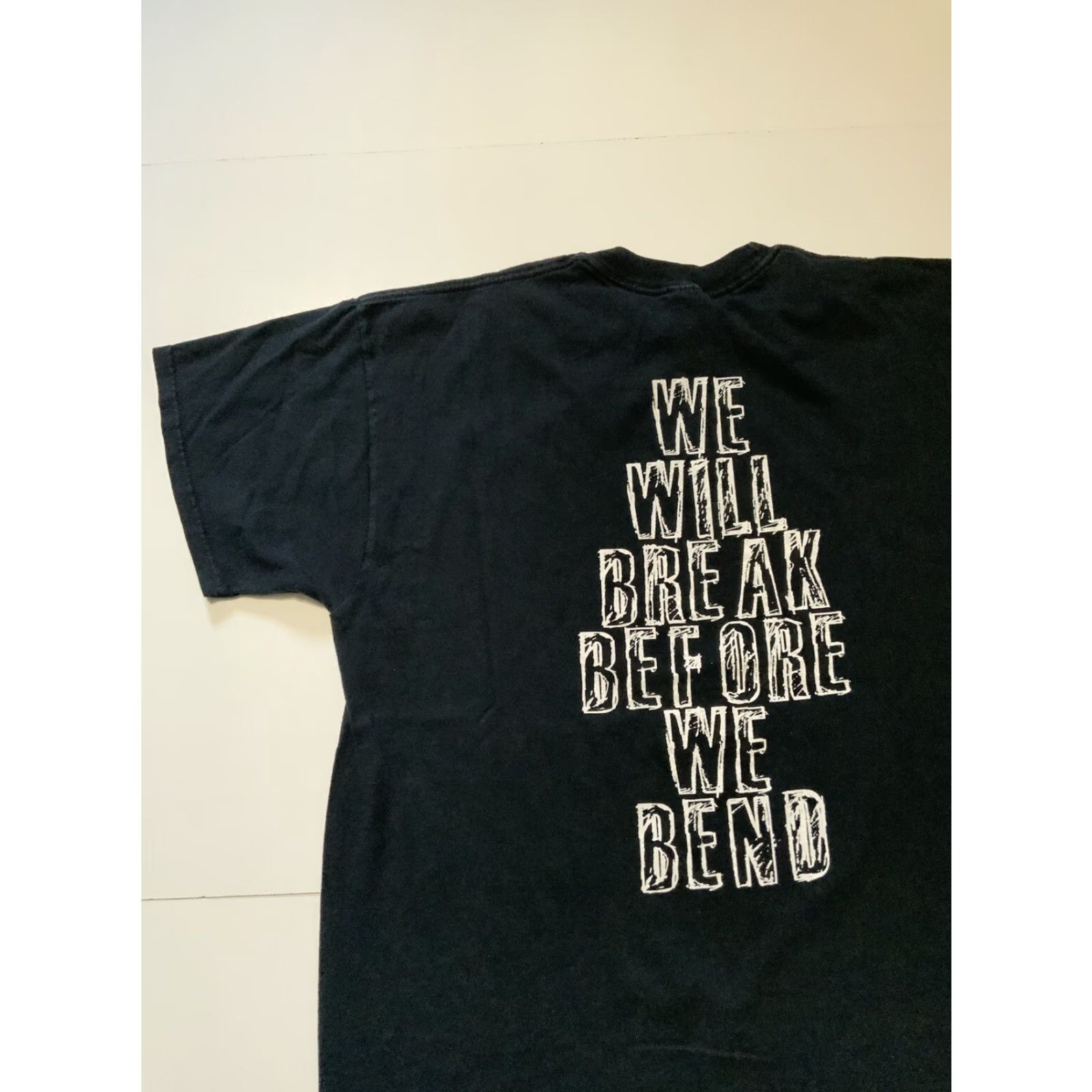 Jerzees XSIJX Yucaipa Hardcore We Will Break Before We Bend Punk Rock Band T-Shirt XL Mens Black XL Punk 90s Concert Style T-Shirt Size US XL / EU 56 / 4 - 4 Thumbnail