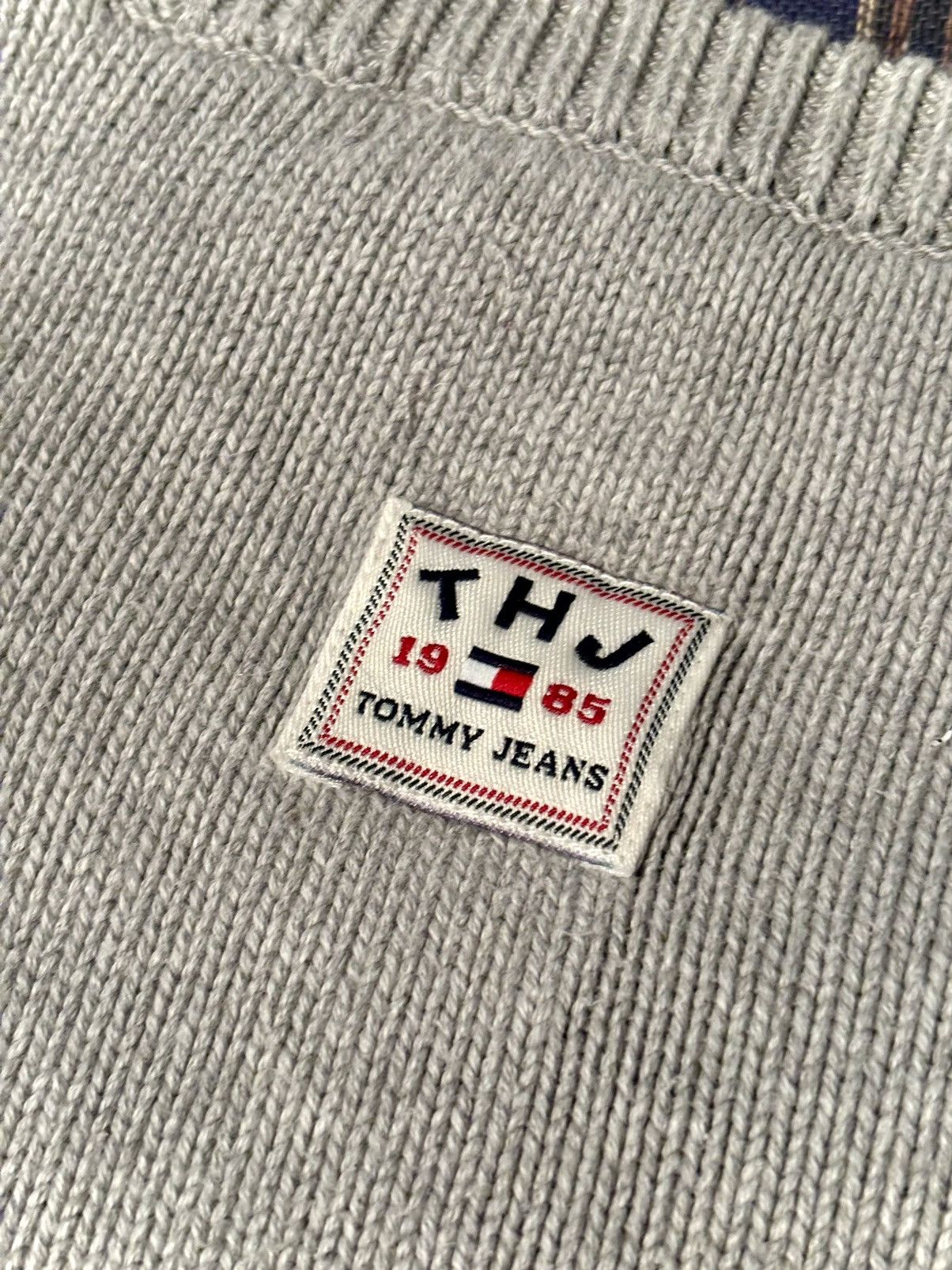Tommy Hilfiger Tommy Jeans Knit Sweater Logo Stripe Colorblock Jumper Vtg Size US M / EU 48-50 / 2 - 8 Thumbnail