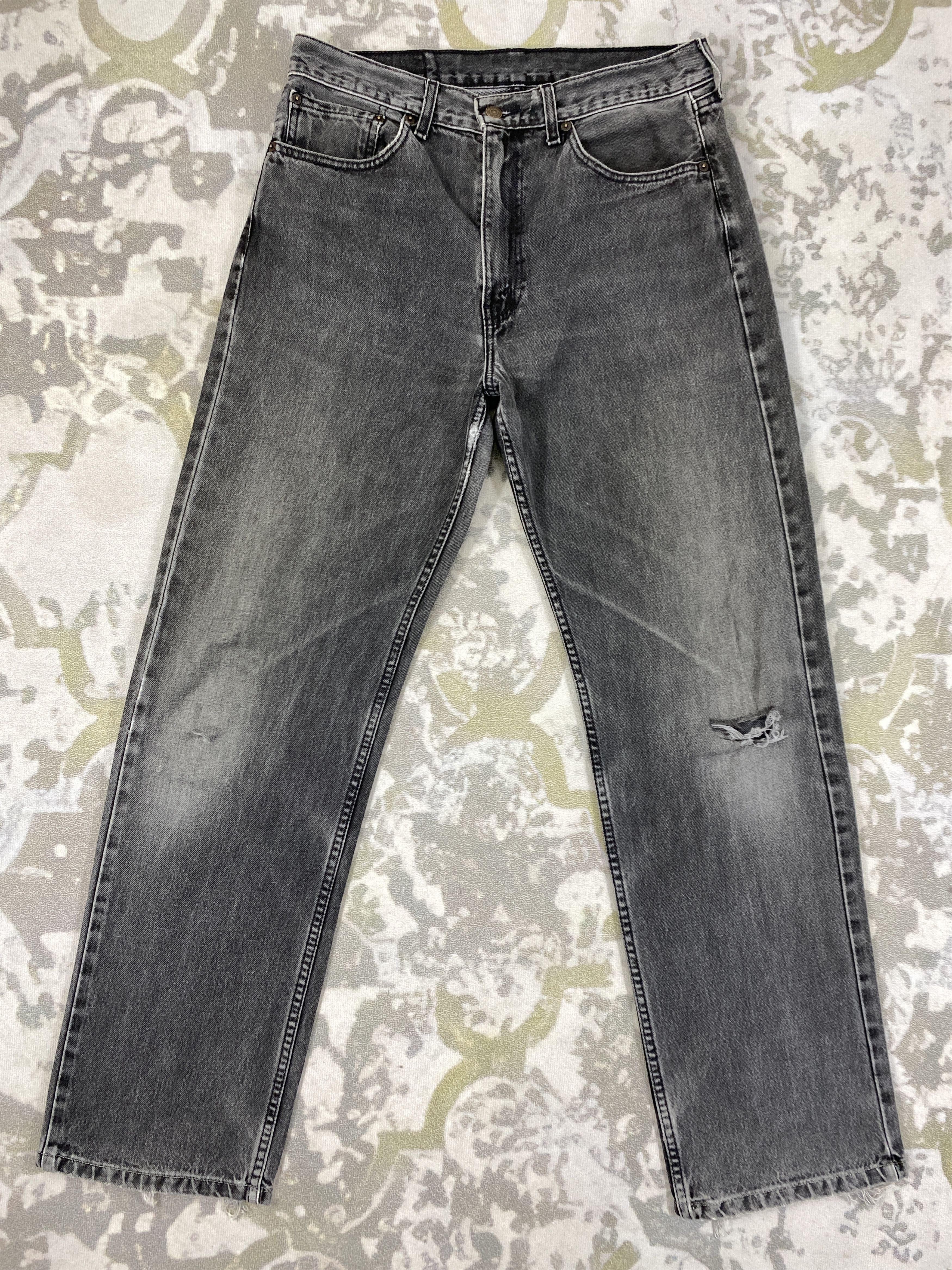 Levi's Distressed Grey Vintage Levi's 512 33x33 Denim -JN1928 Size US 33 - 1 Thumbnail