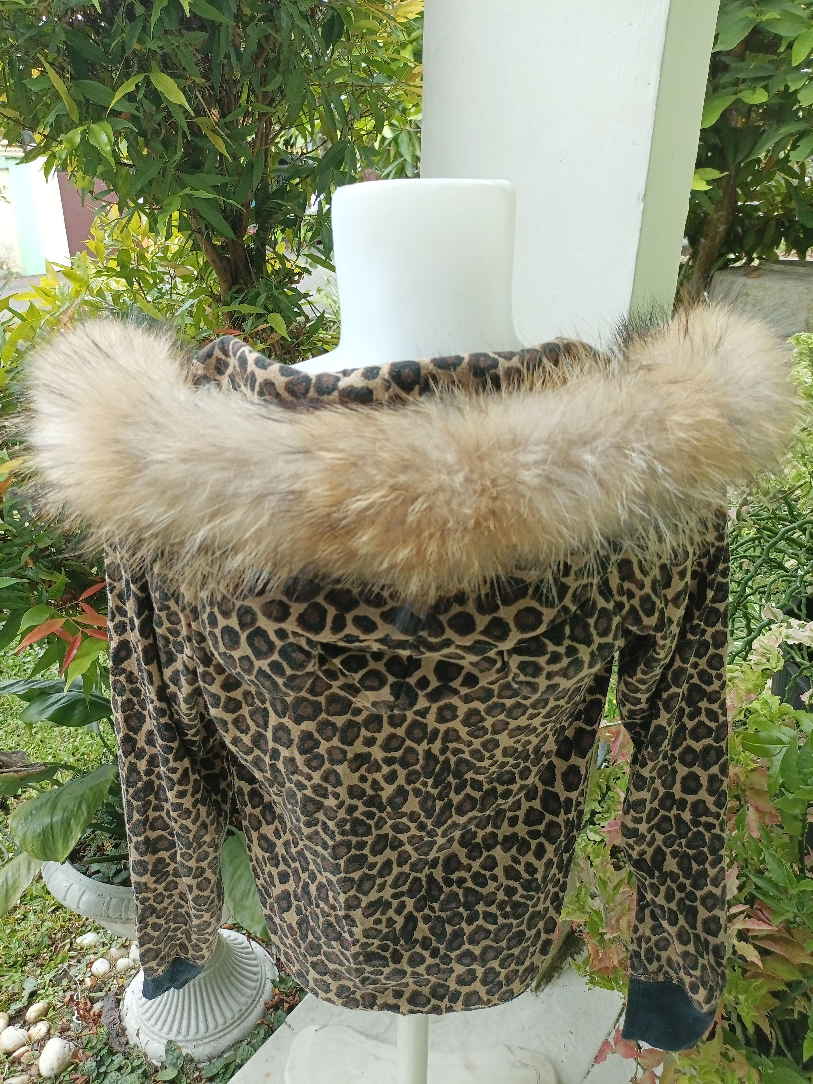 If Six Was Nine × Japanese Brand × Le Grande Bleu (L.G.B.) Y2K SHOCK NINE Leopard Ear Fur Zipper Hoodie Size US M / EU 48-50 / 2 - 21 Thumbnail