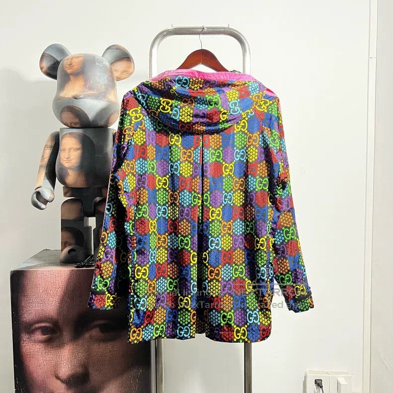 Gucci Gucci Jumping sugar full print windbreaker jacket Size US XXS / EU 40 - 2 Thumbnail
