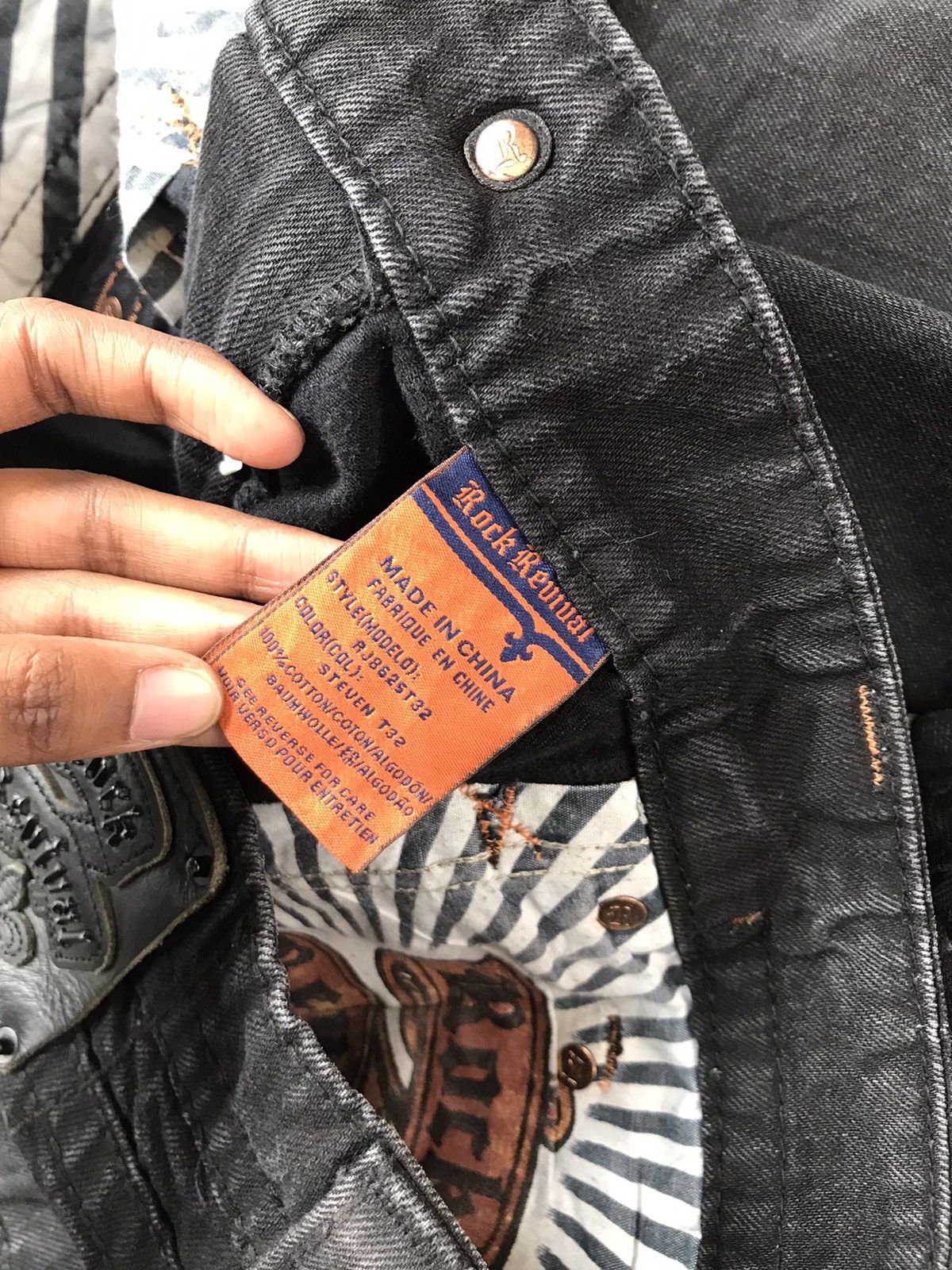 Rock Revival × Vintage Vintage rock revival embroidered denim Size US 44 / EU 60 - 7 Thumbnail