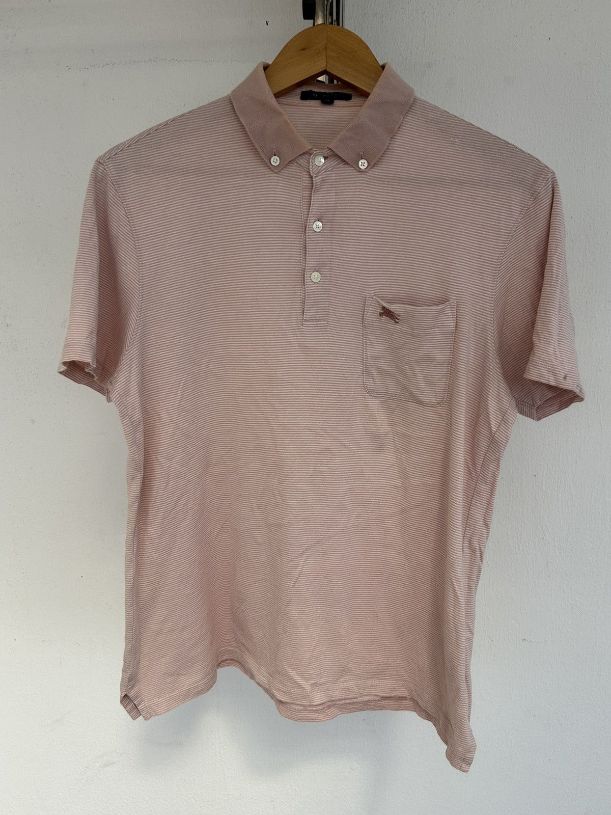 Burberry Burberry Vintage Stripes Collar T Size US M / EU 48-50 / 2 - 1 Thumbnail