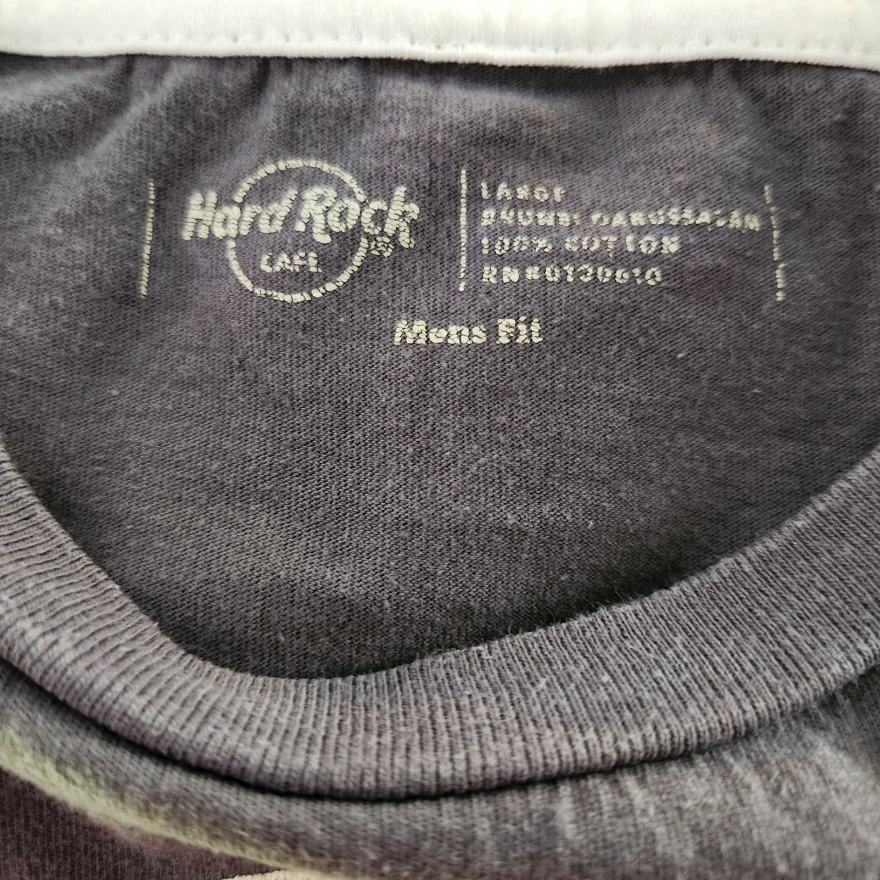 Hard Rock Cafe VINTAGE Hard Rock Cafe San Antonio Graphic T-Shirt Gray Stitched Patch Mens Large Size US L / EU 52-54 / 3 - 6 Thumbnail