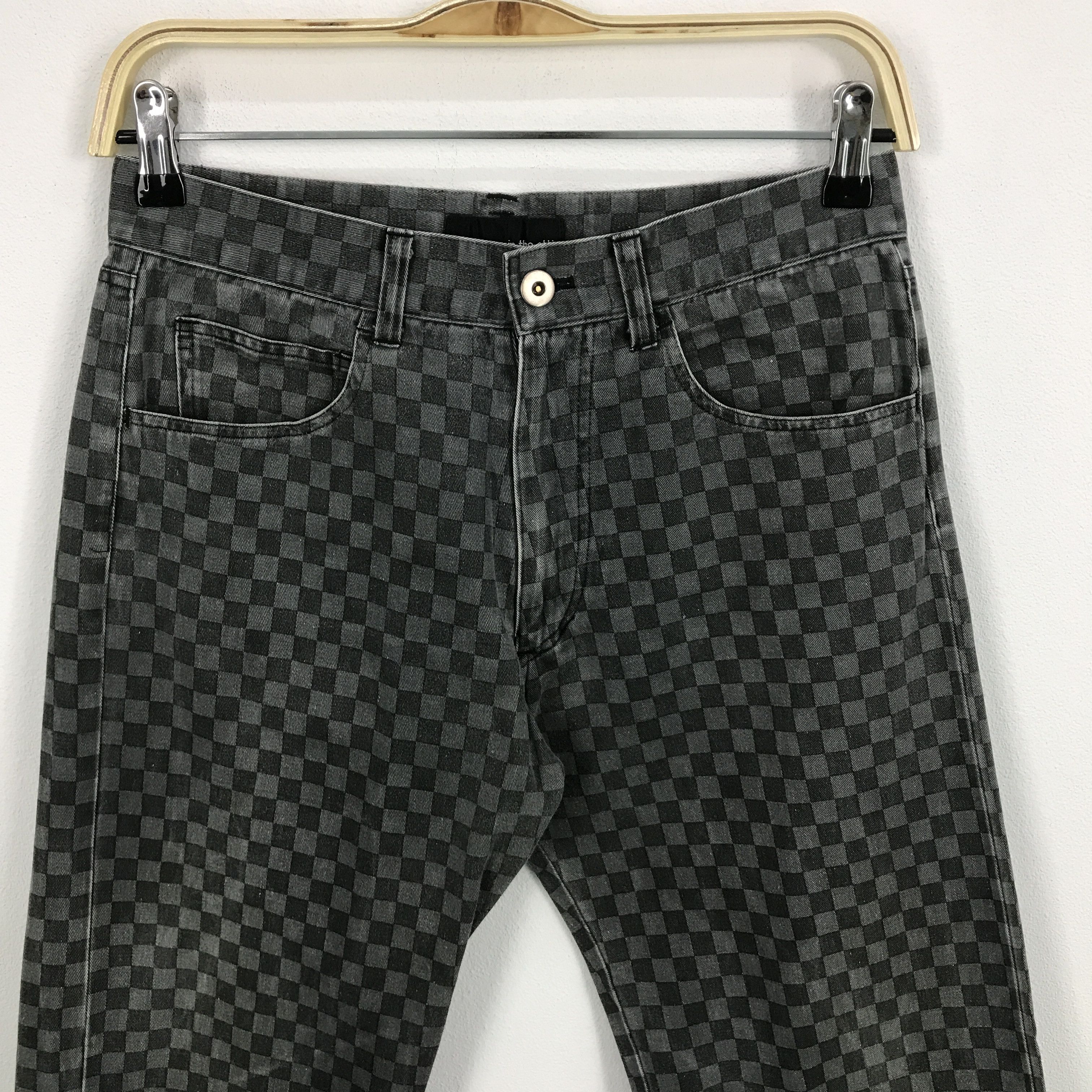 In The Attic × Japanese Brand in the attic Japan Punk design style pants Size US 26 / EU 42 - 2 Thumbnail