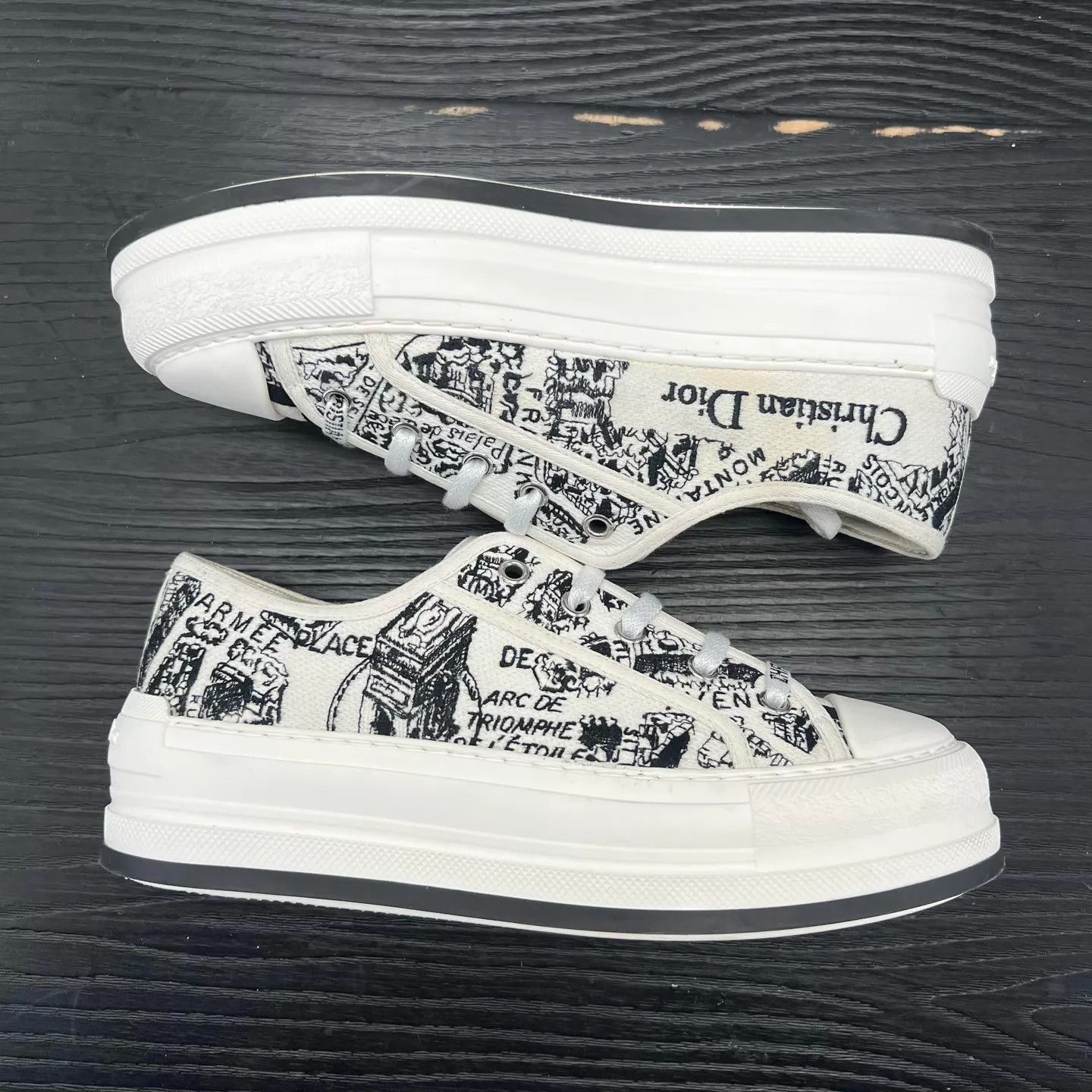 Dior Dior Walk Embroidered 38W Mint (OrgBox) Size US 7.5 / IT 37.5 - 7 Thumbnail