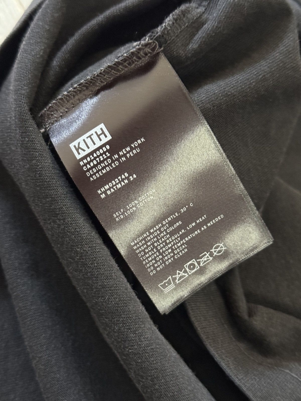 Kith KITH Batman Justice khm032745-001 Vintage Tee Black Sz Large Size US L / EU 52-54 / 3 - 8 Thumbnail