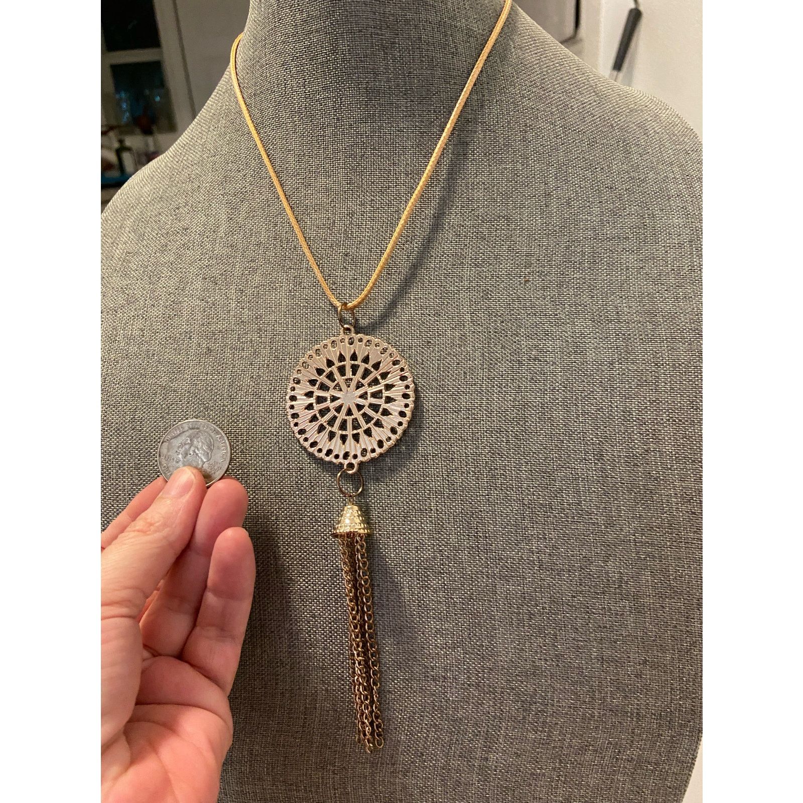 Handmade tassel necklace Size ONE SIZE - 2 Thumbnail