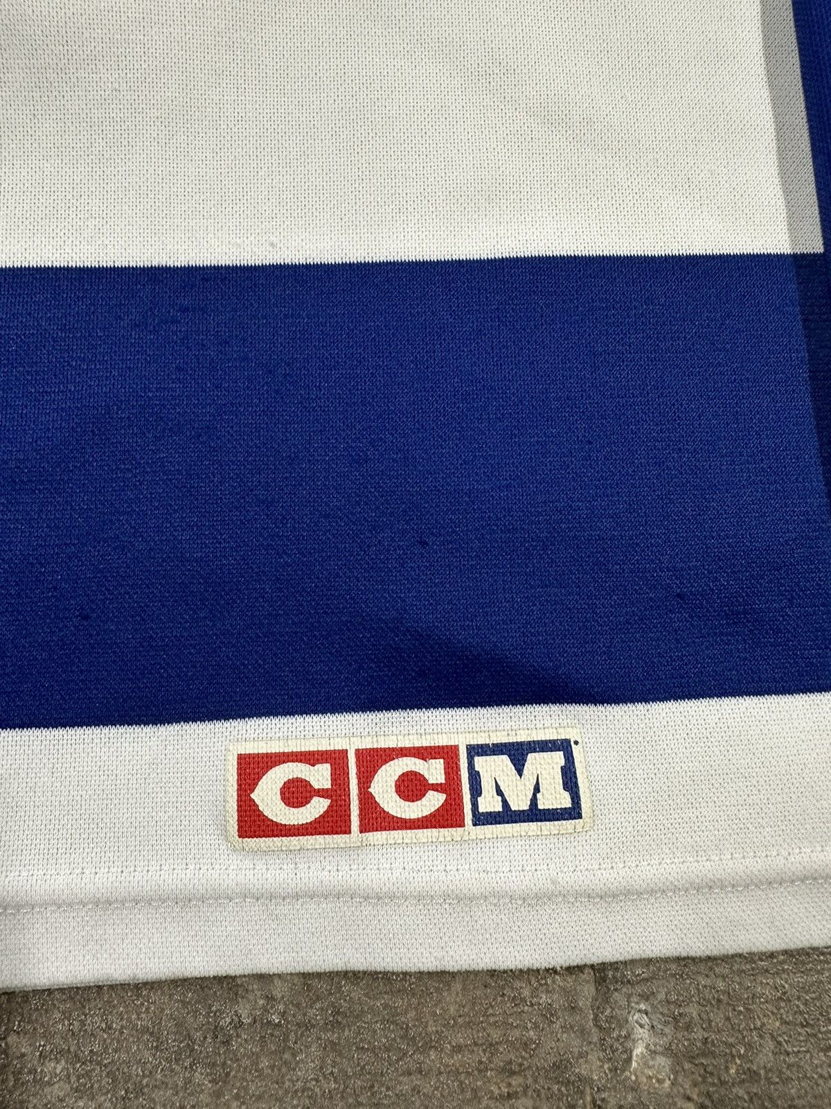 Ccm Vintage 90s CCM Toronto Maple Leafs Hockey Jersey Size US L / EU 52-54 / 3 - 20 Thumbnail