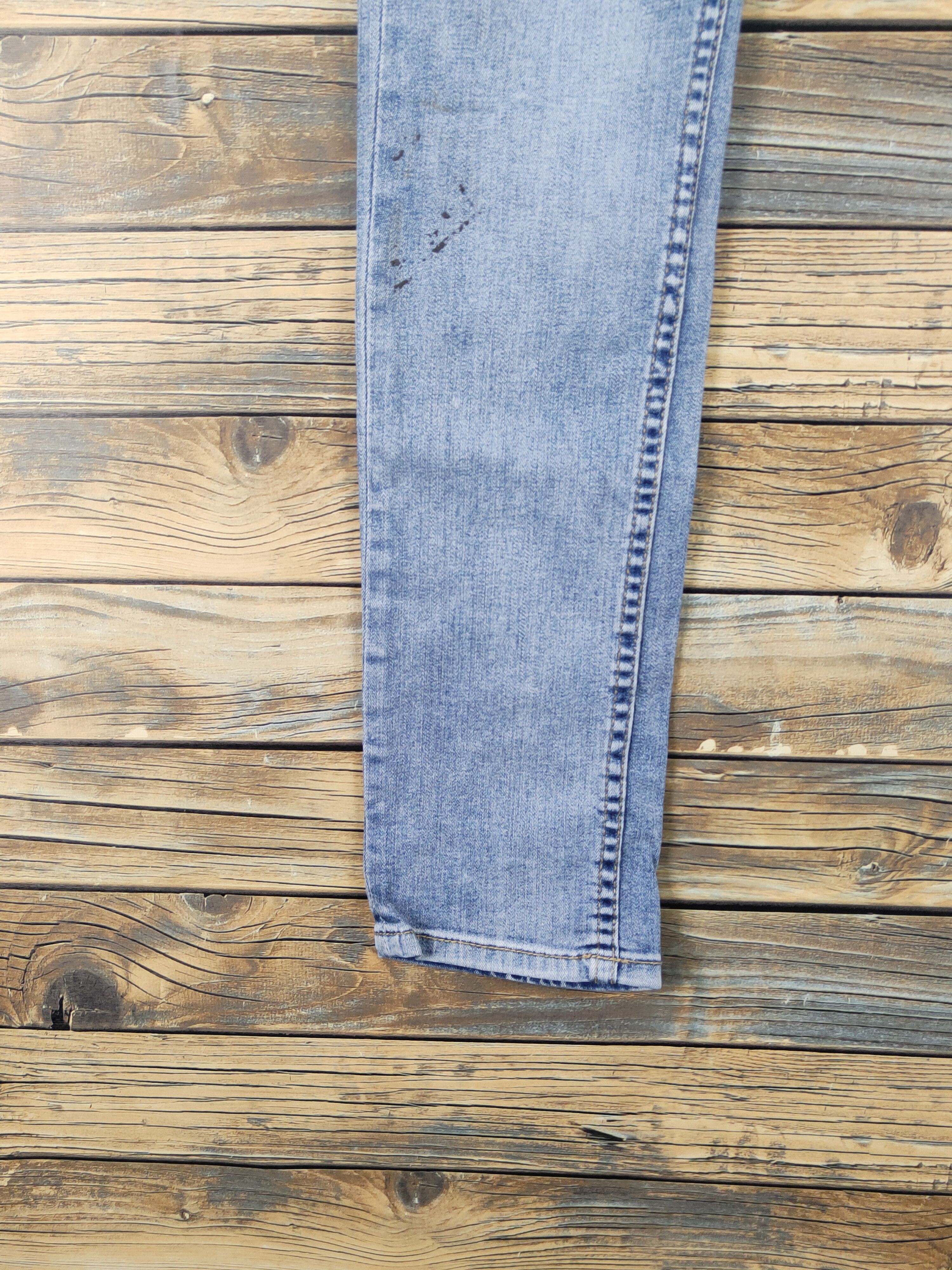 Cheap Monday Cheap Monday Blue Distressed Ripped denim Jeans #W1563 Size US 27 - 4 Thumbnail