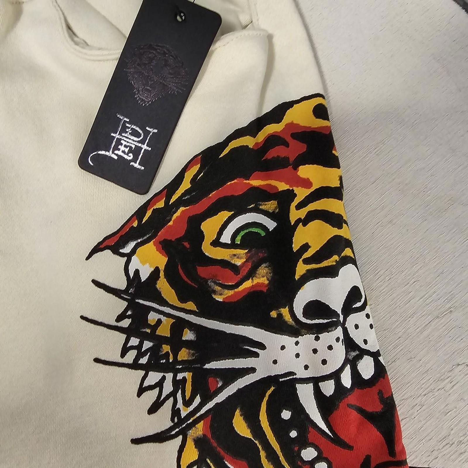 Ed Hardy Ed Hardy Men's Cream Shorts Size US 34 / EU 50 - 5 Thumbnail
