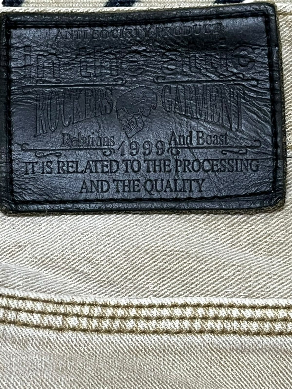 In The Attic Vintage In The Attic Rockers Garment Jeans Size US 30 / EU 46 - 7 Thumbnail