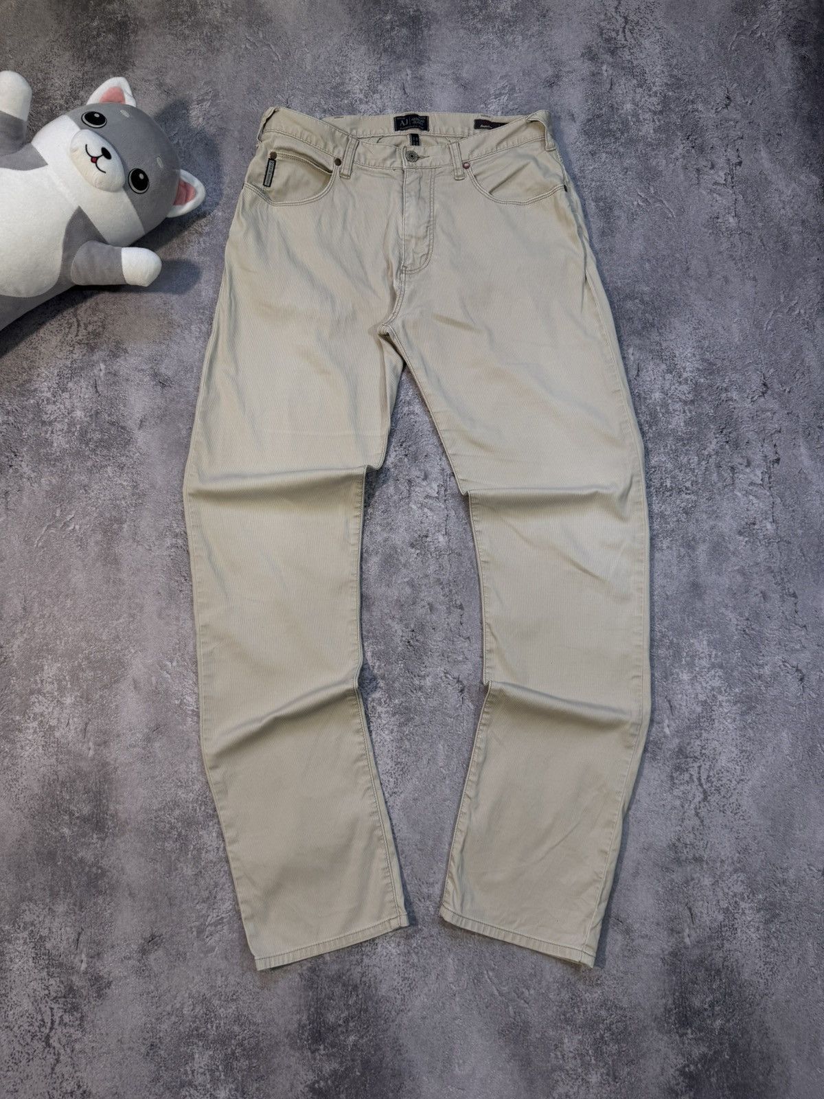 Armani × Vintage Vintage 90’s Armani Jeans Pants Size US 32 / EU 48 - 6 Thumbnail