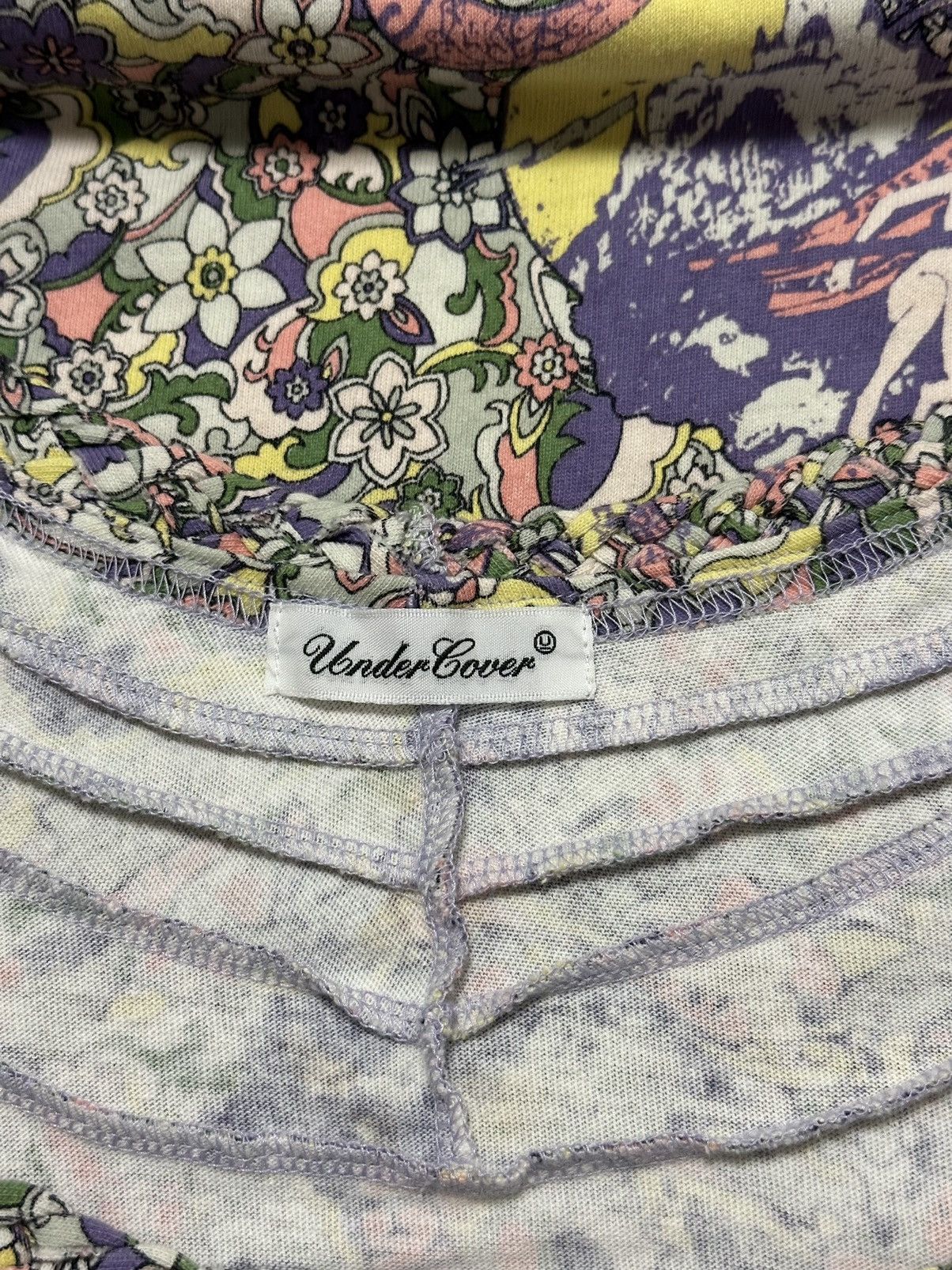 Undercover UNDERCOVER S/S 2006 "T" Psychedelic Print Camisole Size M / US 6-8 / IT 42-44 - 5 Thumbnail