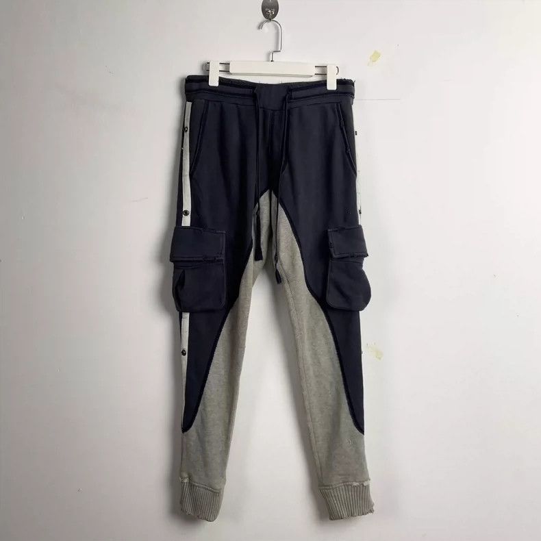 Greg Lauren Greg Lauren size1 Splicing sports ankle pants Size US 30 / EU 46 - 1 Thumbnail