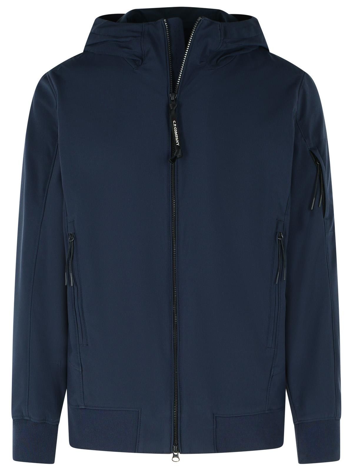 C.P. COMPANY Blue Polyester Blend Jacket