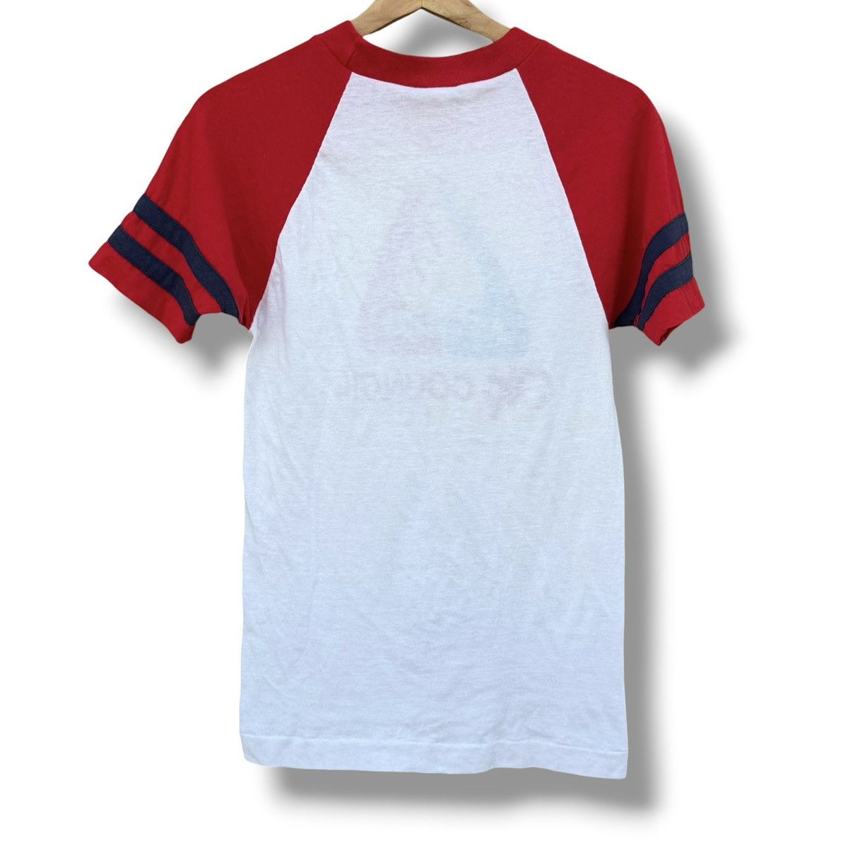 Champion Vintage 70s Champion Blue Bar Camp Fire Ringer T-Shirt Small Size US S / EU 44-46 / 1 - 2 Thumbnail