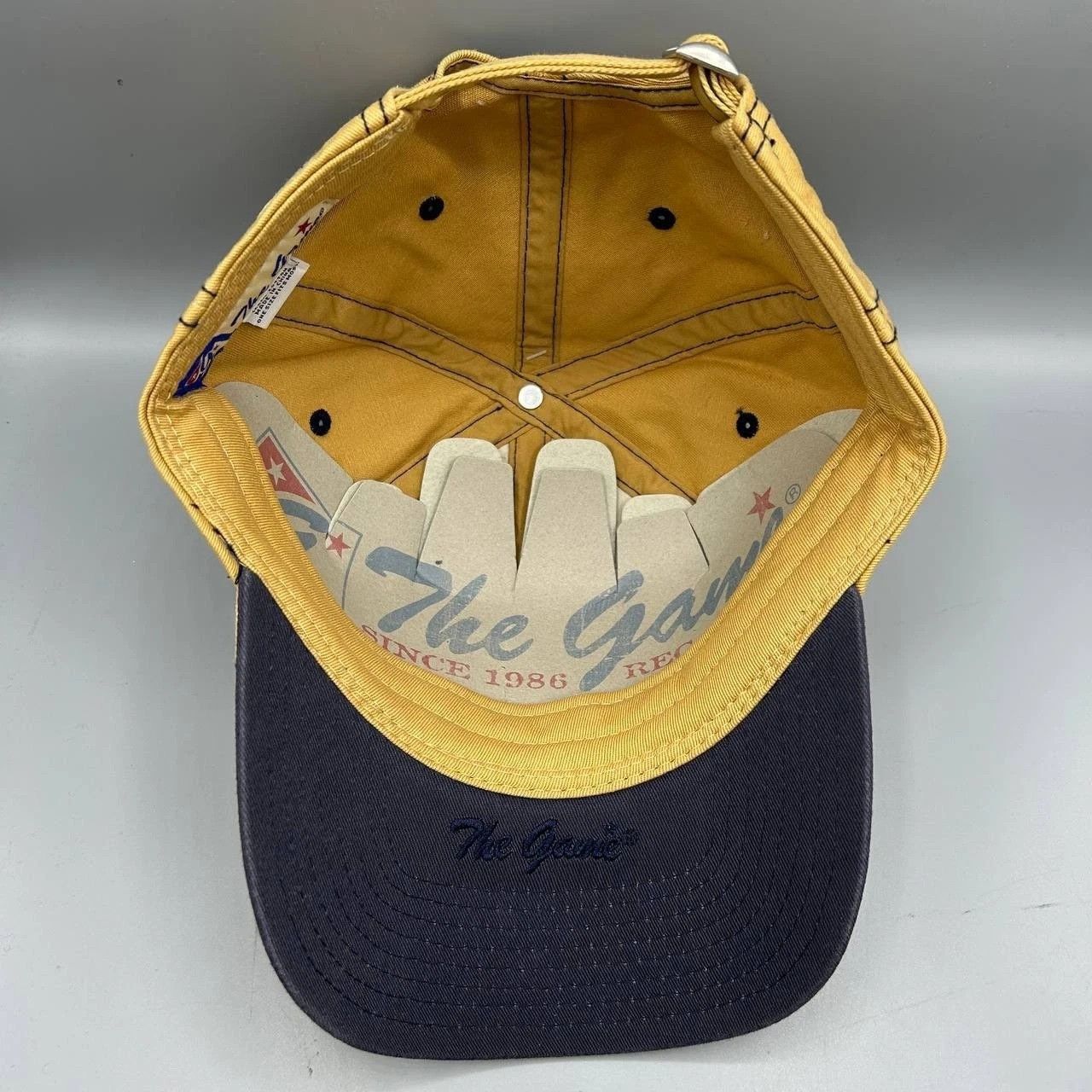 The Game Share Samuel Adams Hat Men White Brown Strap Back Cotton Size ONE SIZE - 2 Thumbnail