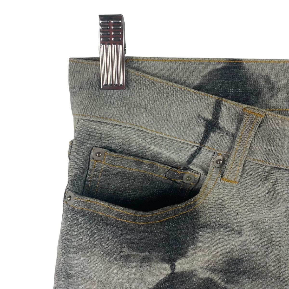 Japanese Brand × Tornado Mart TORNADO MART Flare bleach denim jeans Size 29" - 6 Thumbnail