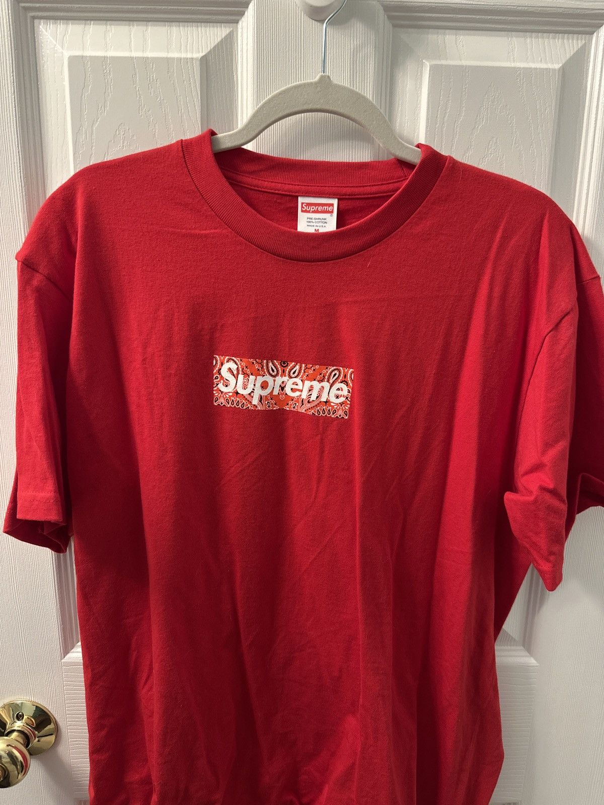 Supreme Supreme Bandana Box Logo Tee | Grailed
