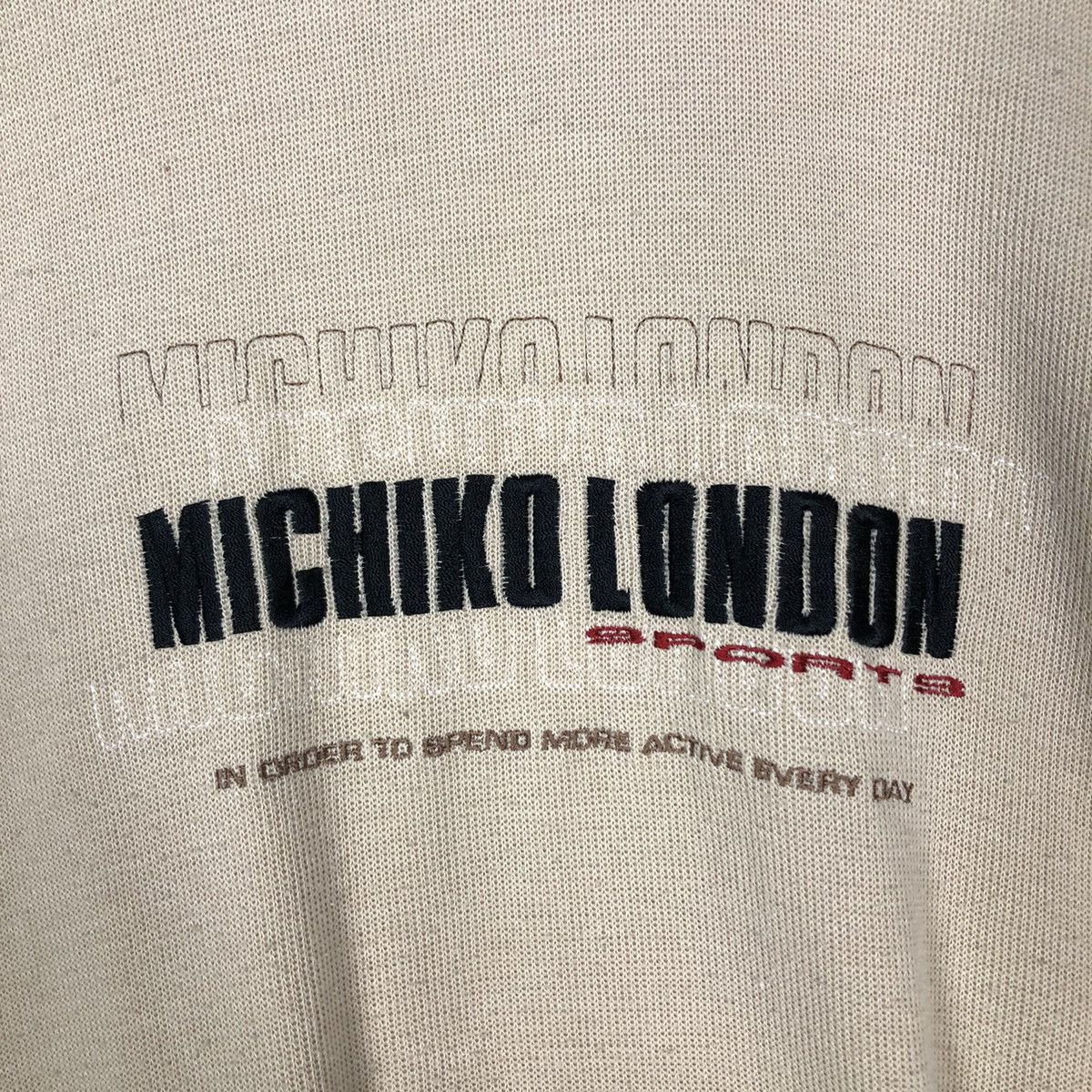 Japanese Brand 🔥Vintage Sweatshirt Crewneck Michiko London Spell Out Big Size US M / EU 48-50 / 2 - 12 Thumbnail
