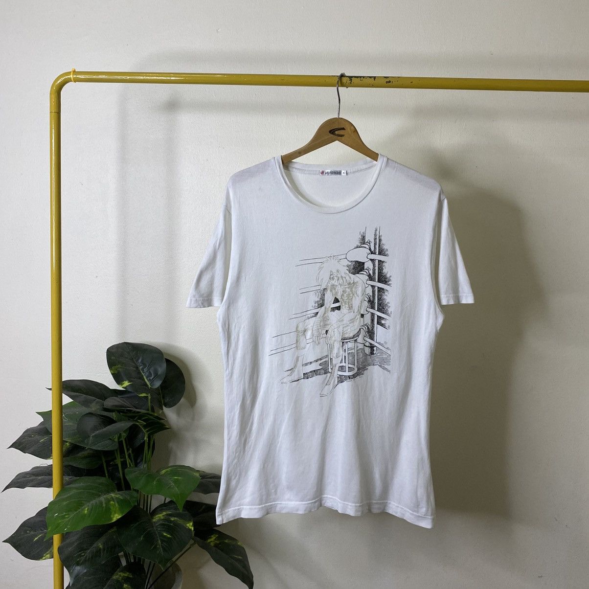 Uniqlo Anime Joe Vs Ippo Baki The Grappler Manga Series T Shirt Size US M / EU 48-50 / 2 - 1 Thumbnail