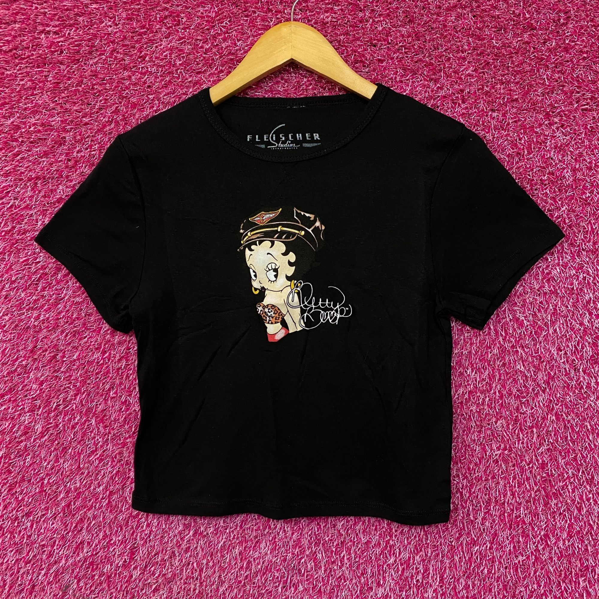 Other Betty Boop Harley Davidson Y2K Style Croptop Large Size L / US 10 / IT 46 - 1 Thumbnail