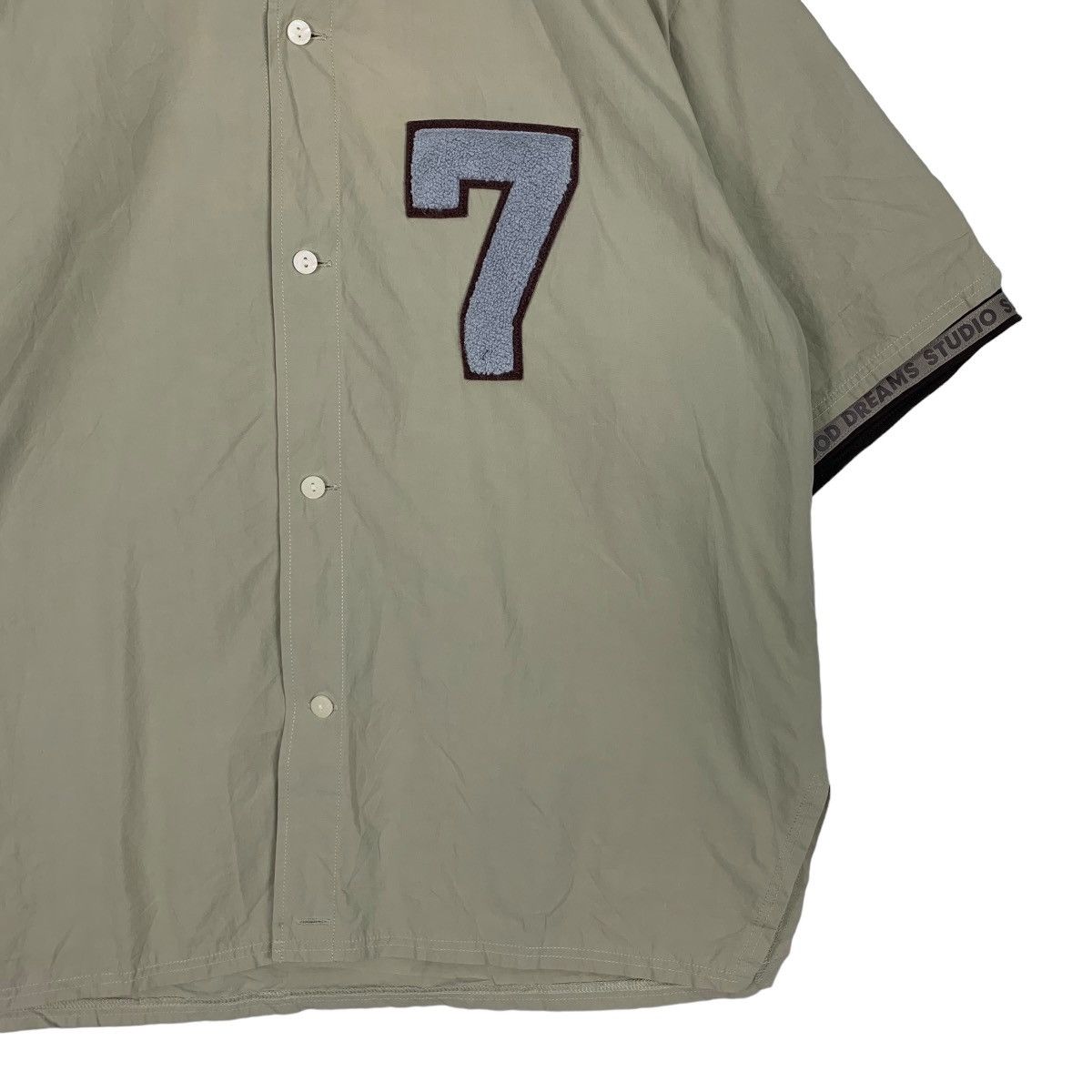 Japanese Brand Studio Seven Childhood Dream 7 Short Sleeve Shirt #1088-C49 Size US M / EU 48-50 / 2 - 4 Thumbnail