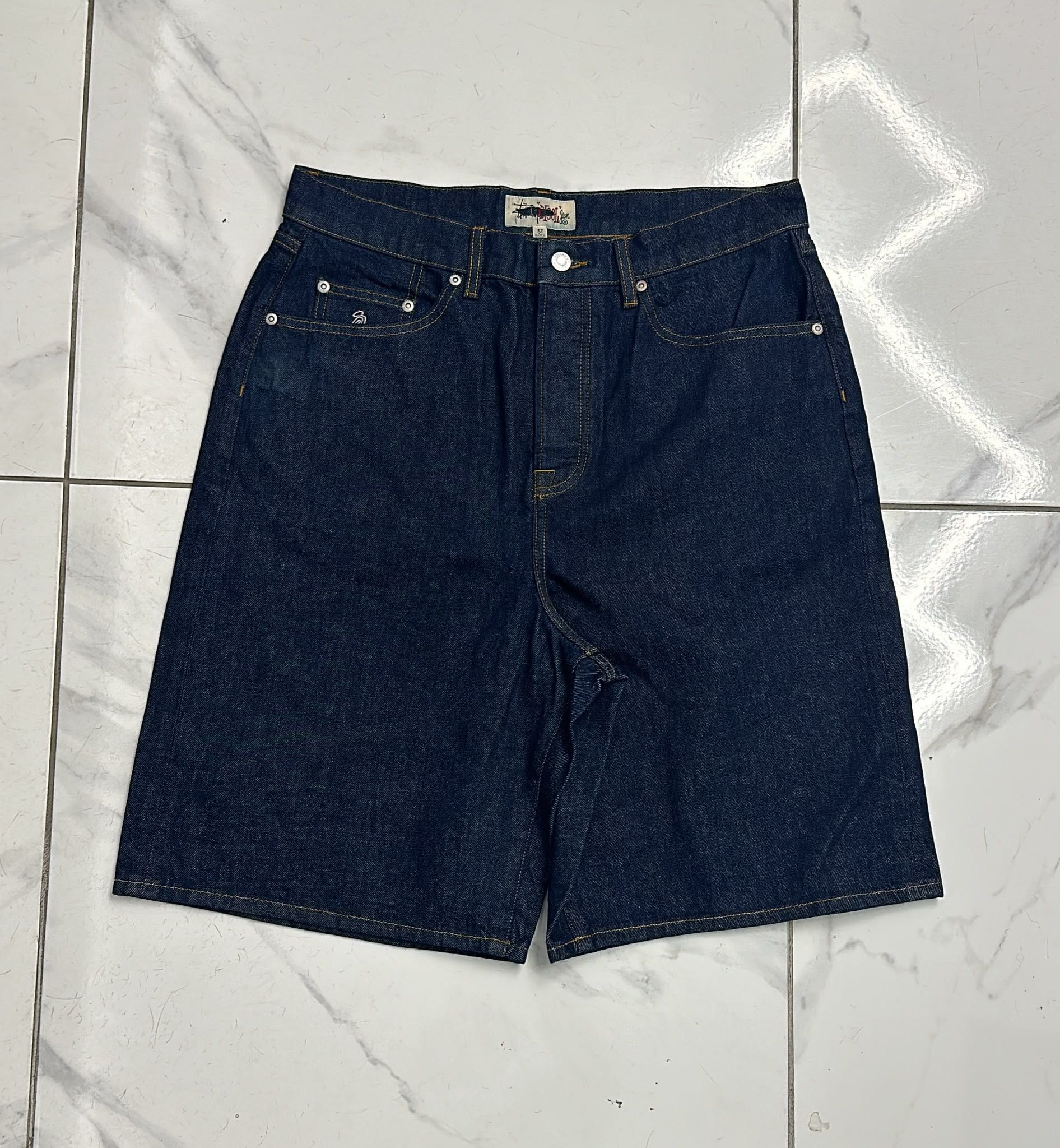 Stussy Stussy Big OL Short Canvas Plaid Brown | Grailed