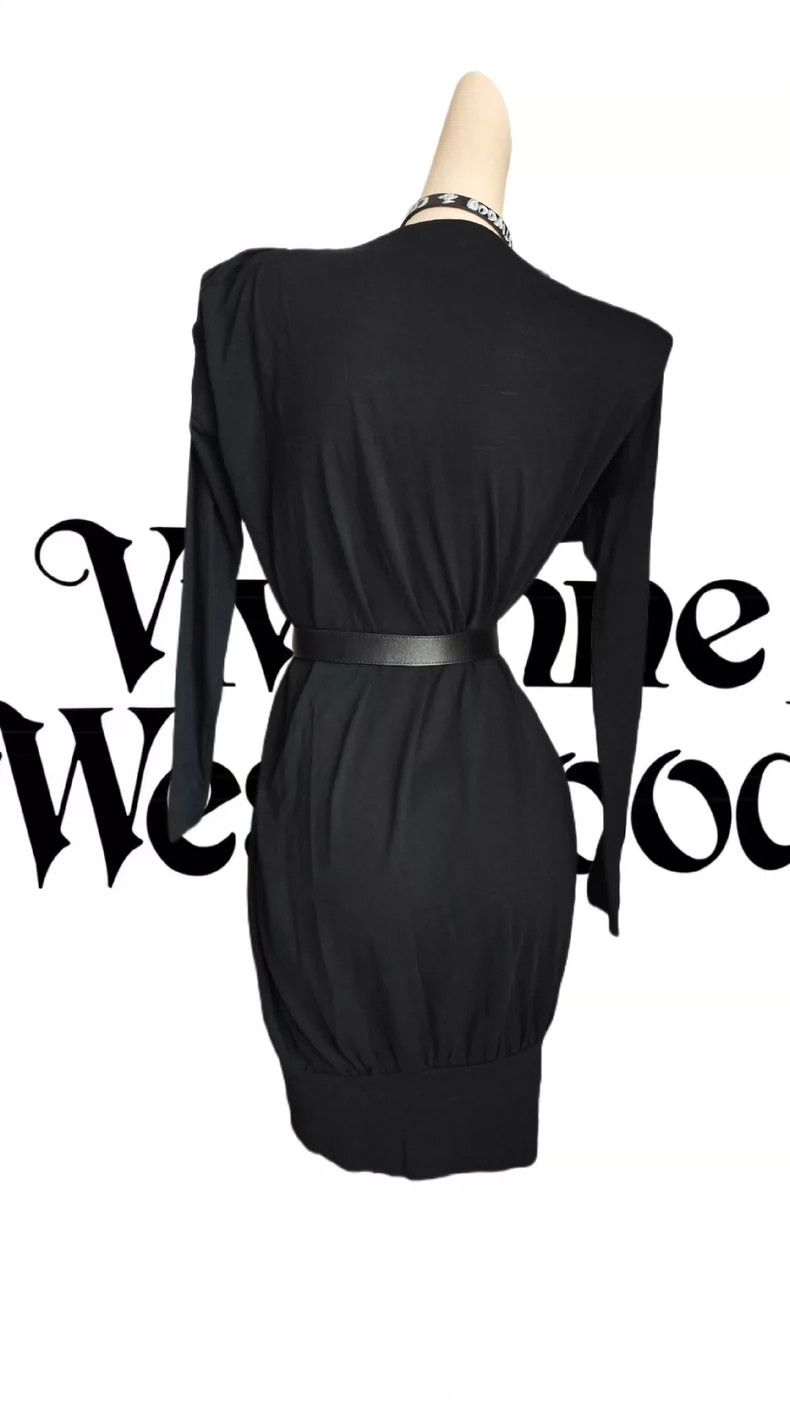 Vivienne Westwood Vivienne Westwood Black pleated deformed dress Size M / US 6-8 / IT 42-44 - 3 Thumbnail