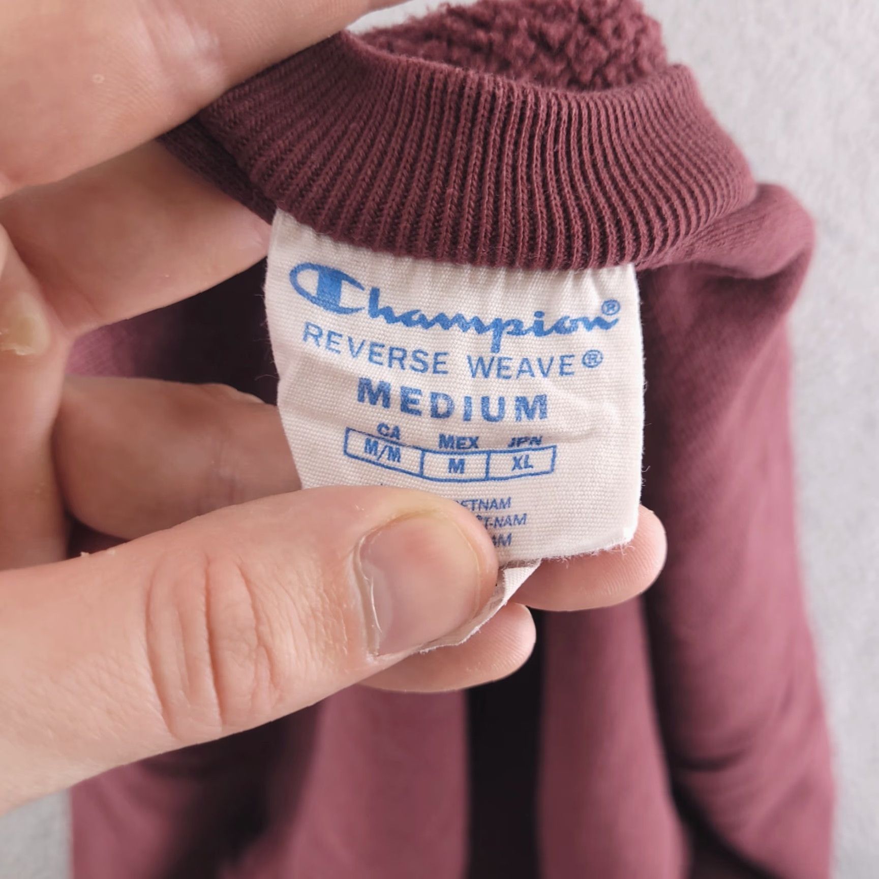 Champion VINTAGE Champion Sweatshirt Mens Medium Red Reverse Weave RARE Reversible Size US M / EU 48-50 / 2 - 5 Thumbnail