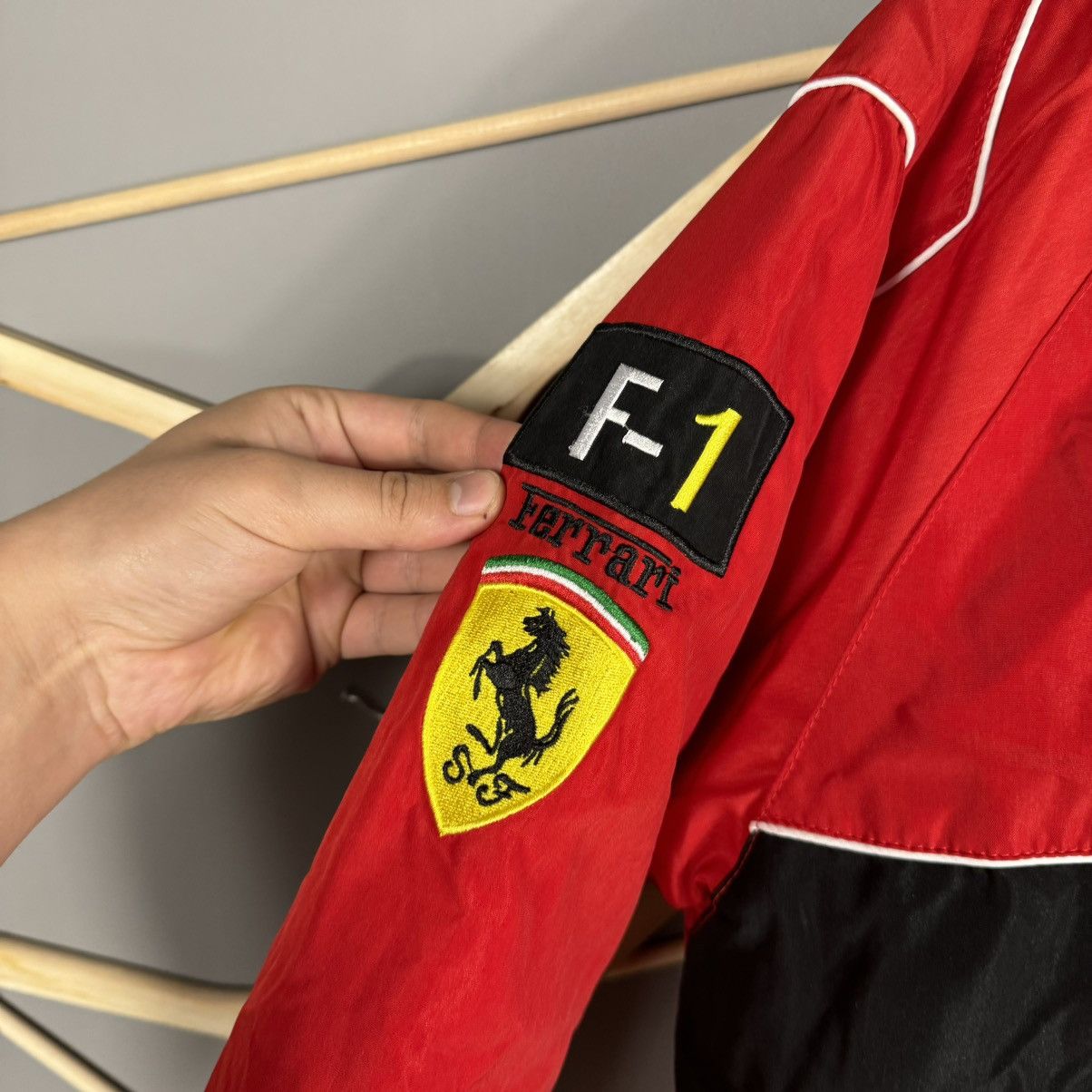 Ferrari Vintage Scuderia Ferrari Racing Jacket Size US XL / EU 56 / 4 - 5 Thumbnail