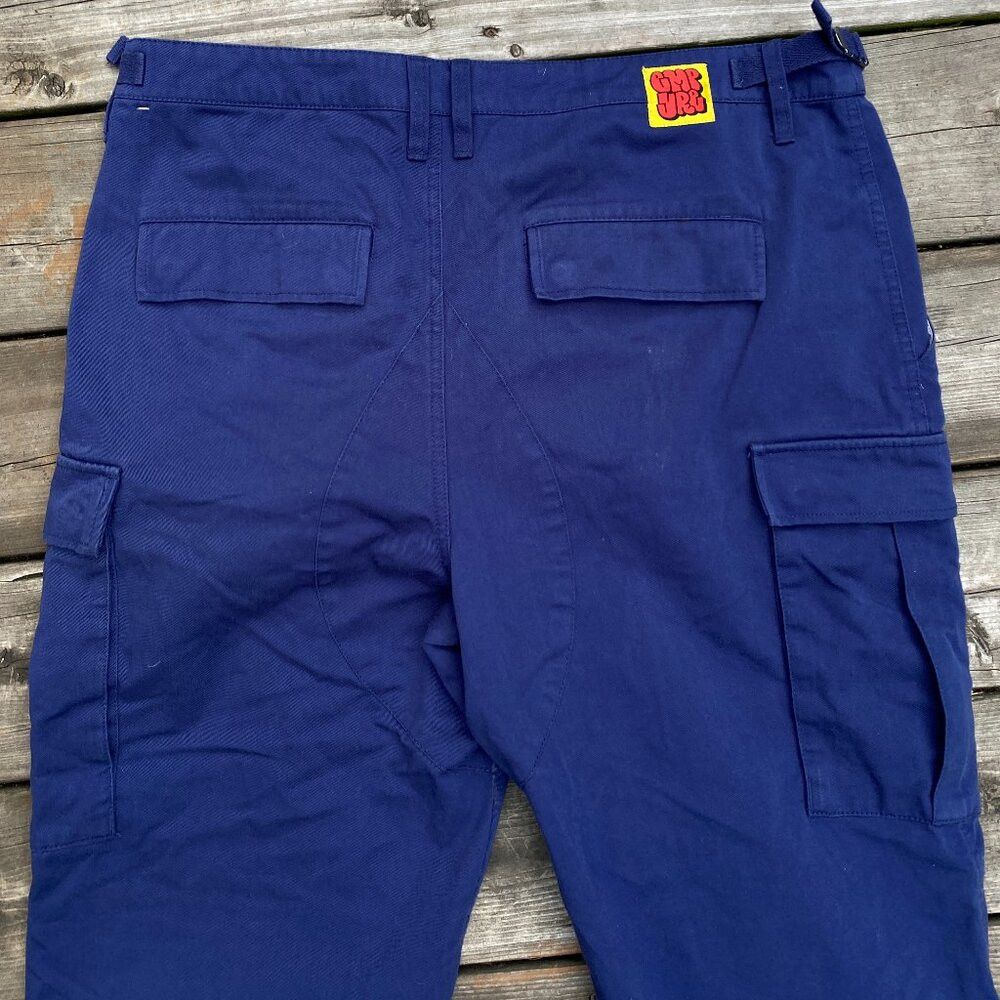 Empyre × Vintage Vintage Y2K Empyre Cargo Pants Size 34 Blue Size US 34 / EU 50 - 1 Thumbnail