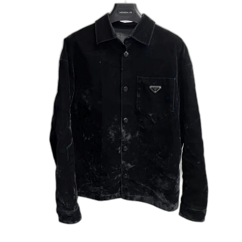 Prada Prada Black Long Sleeve Sun Protection Shirt Size US M / EU 48-50 / 2 - 1 Thumbnail