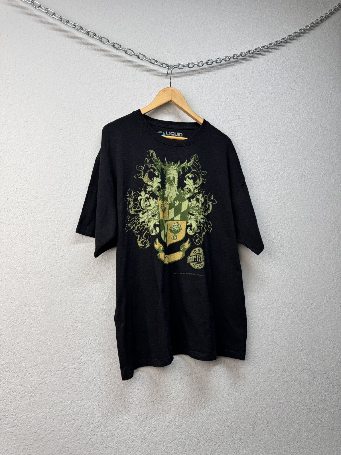 Liquid Blue × Vintage Vintage Monty Python & the Holy Grain Copyright 2011 T Shirt Size US XL / EU 56 / 4 - 5 Thumbnail