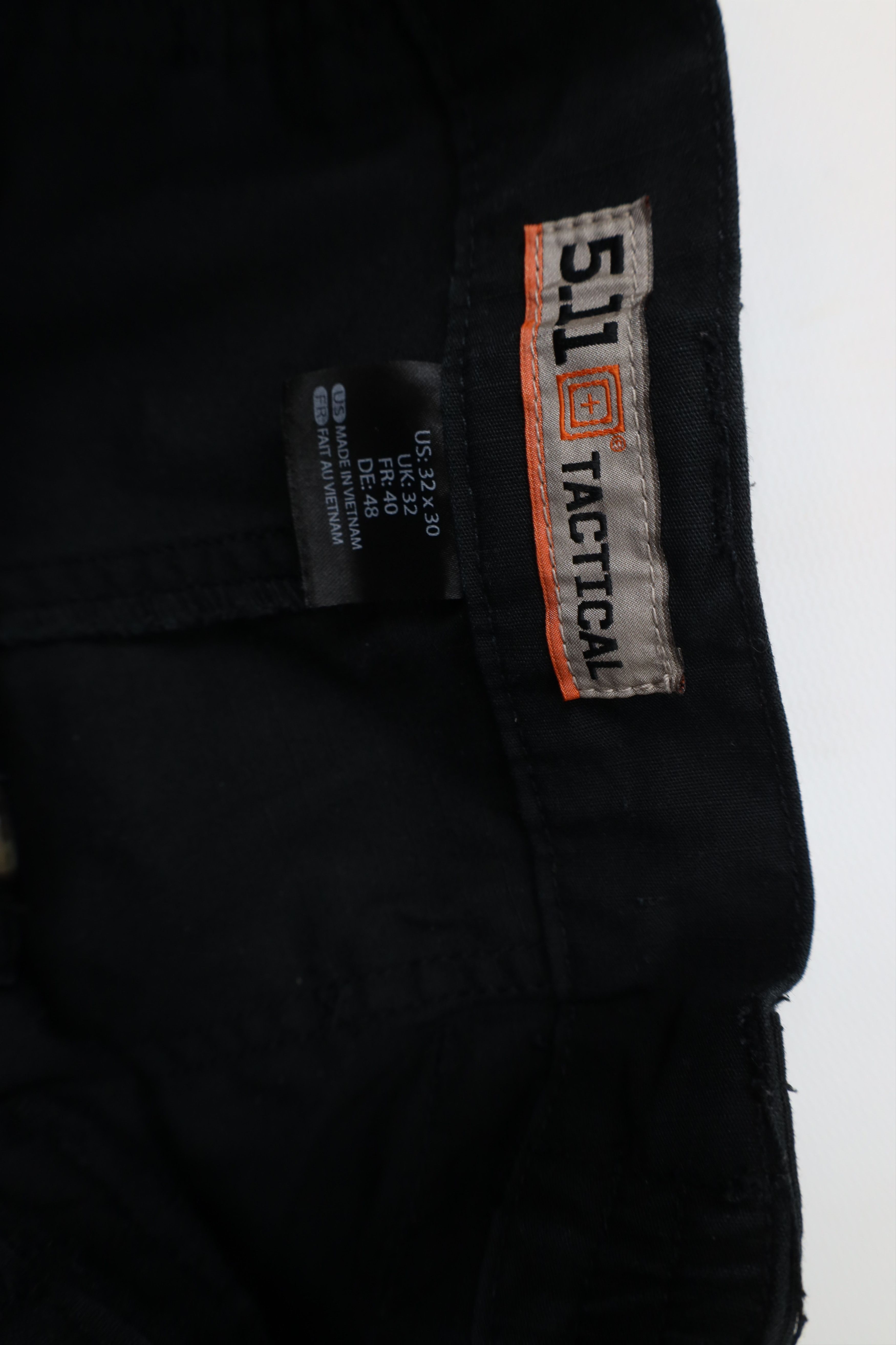 Vintage 5.11 Taclite Series Pro Double Knee Cargo Pants Black Size US 32 / EU 48 - 8 Thumbnail