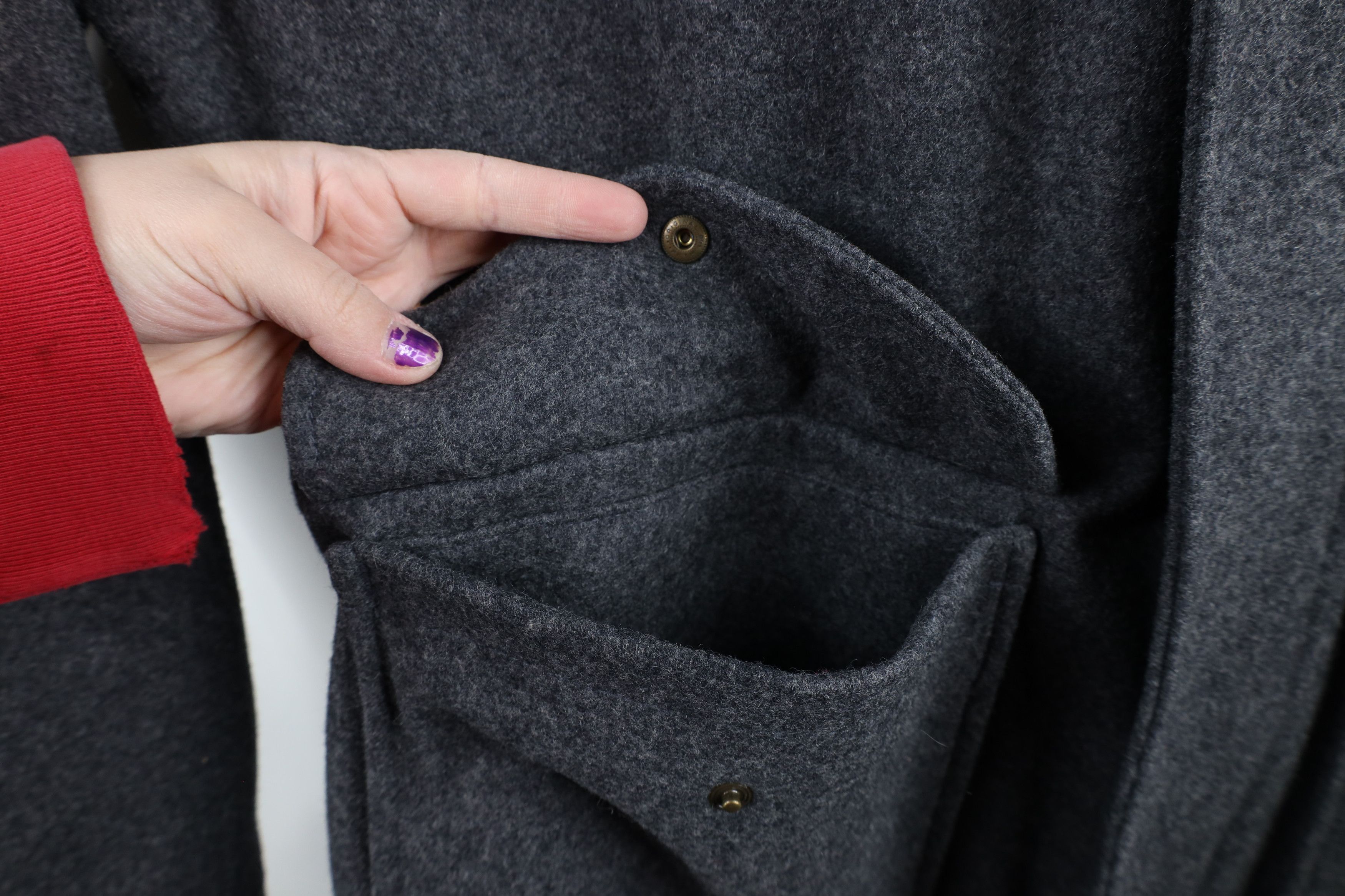 Pendleton × Vintage Vintage 90s Pendleton Wool Full Zip Jacket Heather Gray USA Size US M / EU 48-50 / 2 - 4 Thumbnail