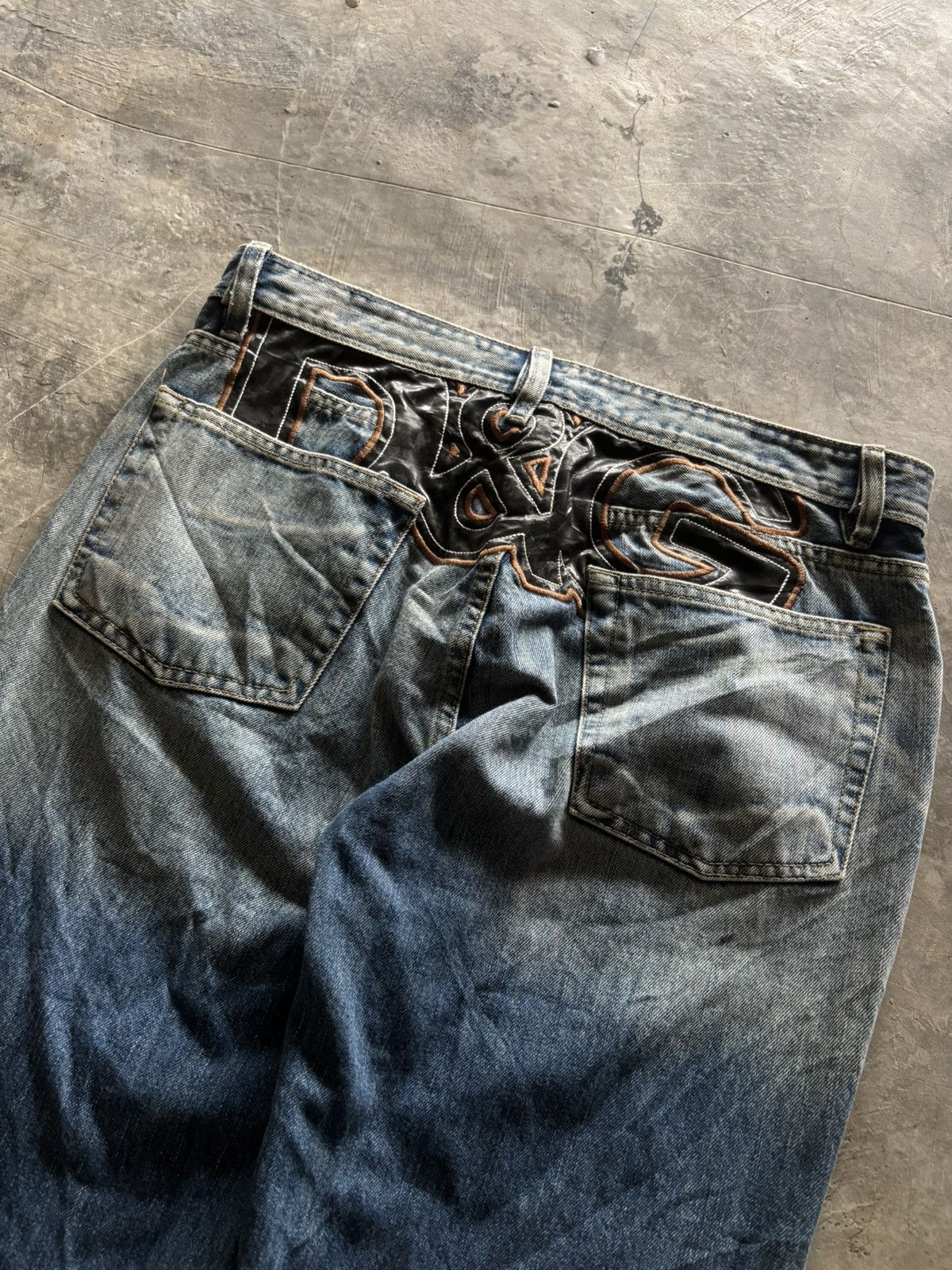 Dolce & Gabbana DOLCE & GABBANA vintage big logo archive italy jeans Size US 34 / EU 50 - 16 Thumbnail